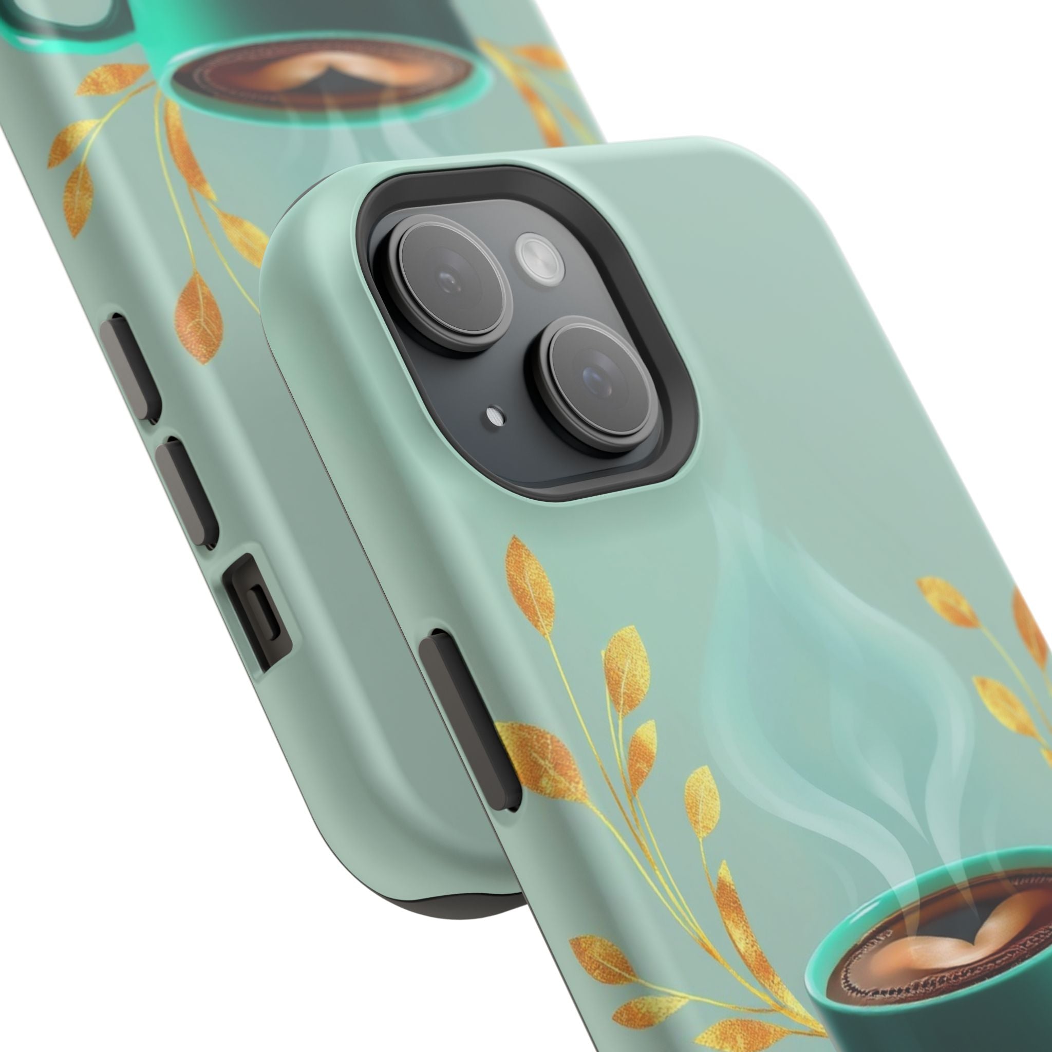 iPhone Radiant Emotional Support Coffee Design Soft Finish Everyday Case · iPhon