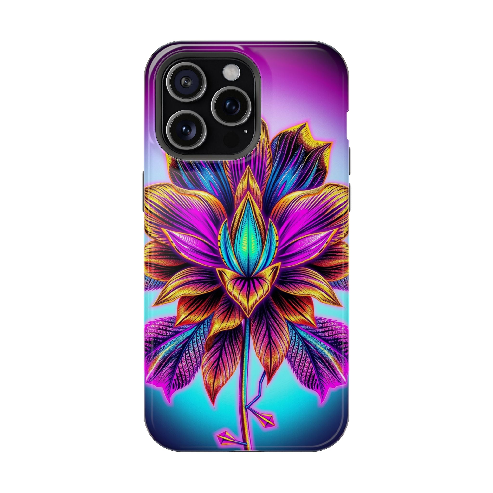 iPhone Floral Gold Foil Mystic Art Bold Modern Everyday Snap Case · iPhone Case