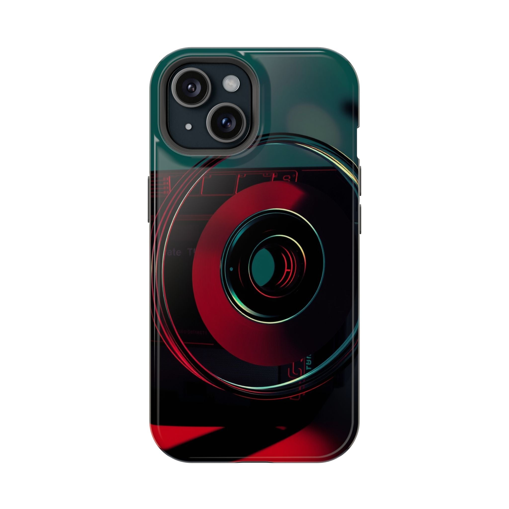 iPhone Vibrant Cassette Tape Rewind Design Slim Everyday Designer Case · iPhone