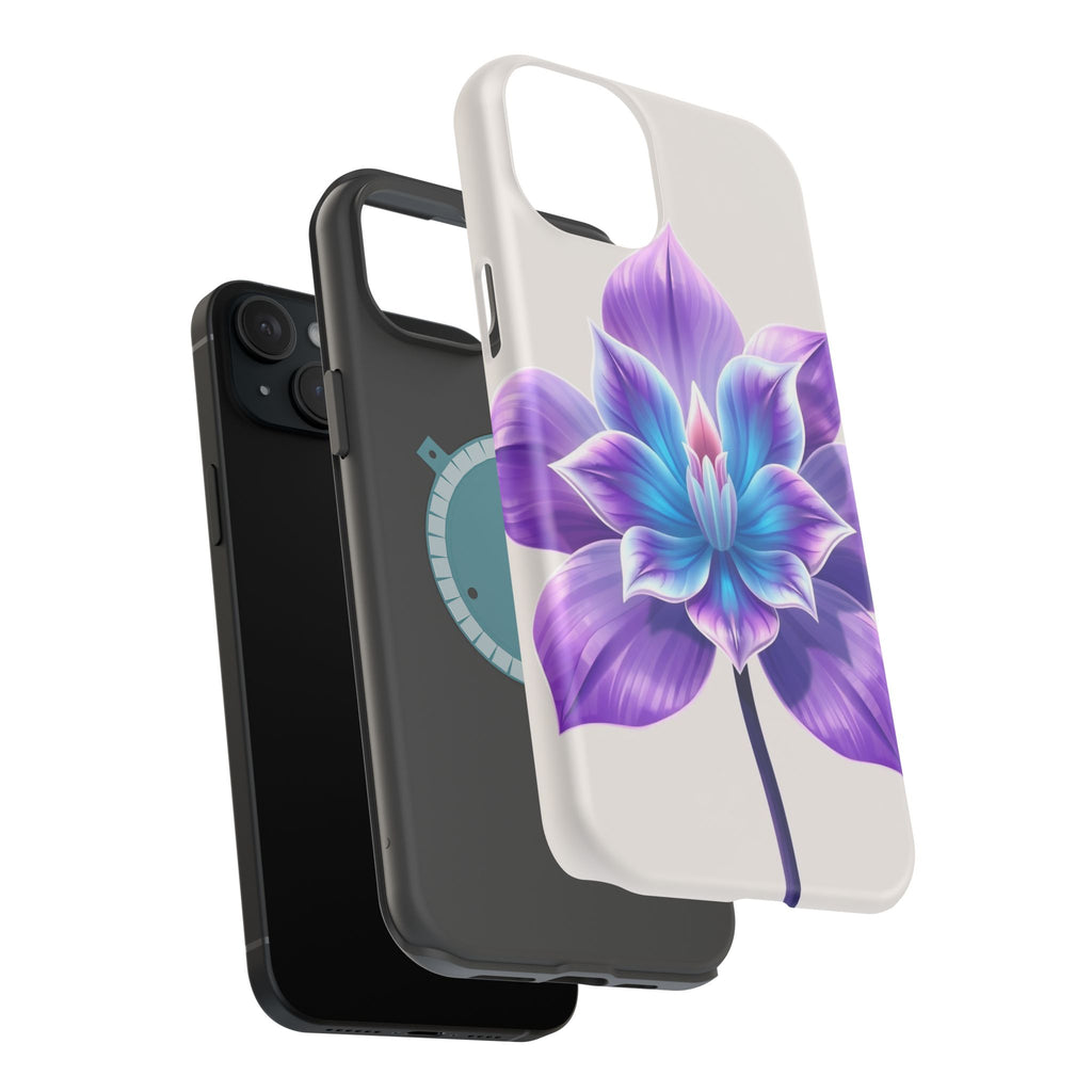 iPhone Dreamy Neon Floral Design 10 Slim Everyday Designer Case · iPhone Case