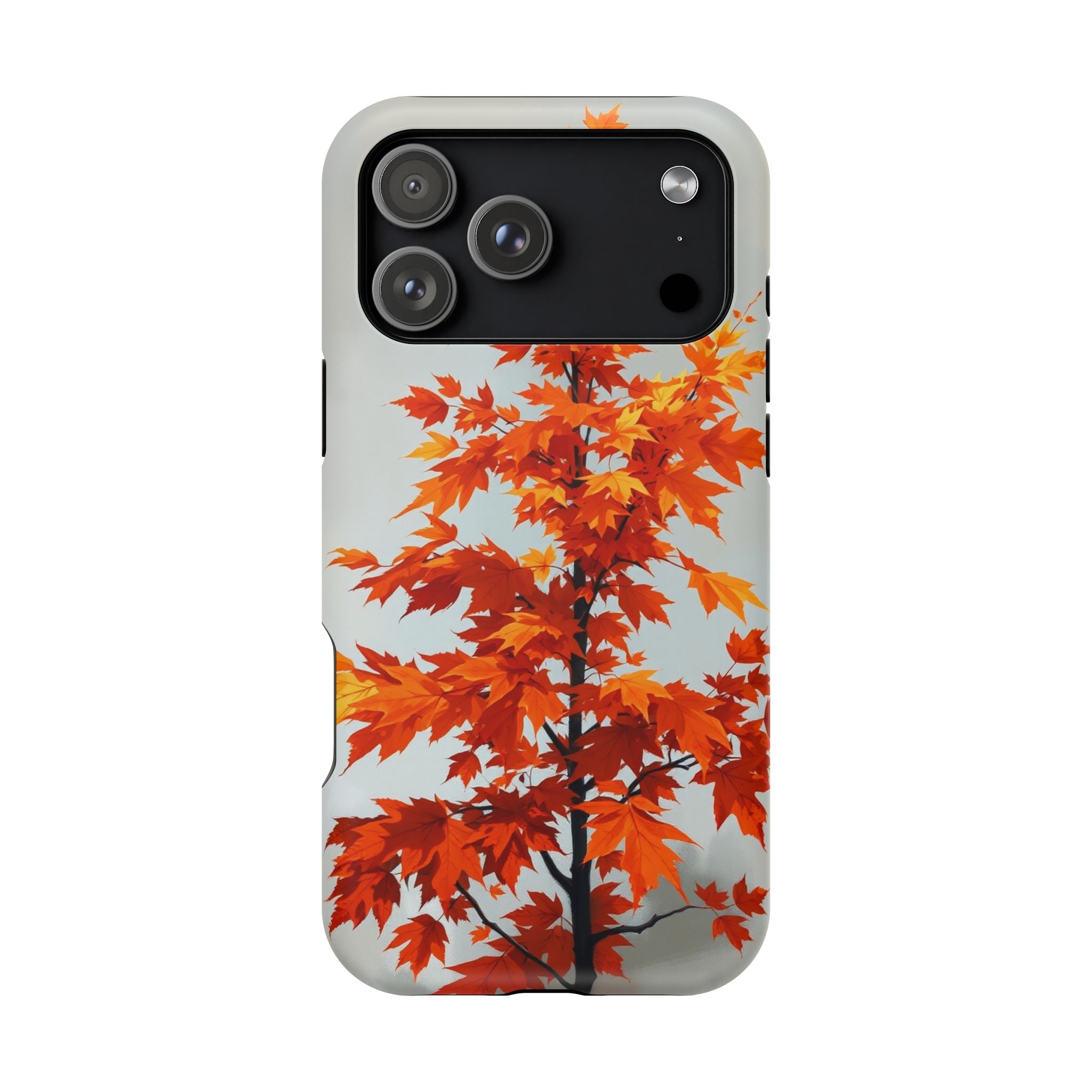 iPhone Autumn Maple Bold Art Slim Everyday Designer Case · iPhone Case