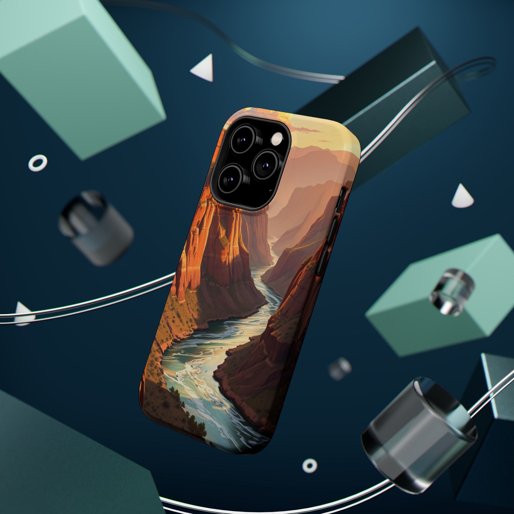 iPhone River Canyon Mystic Art Slim Everyday Designer Case · iPhone Case