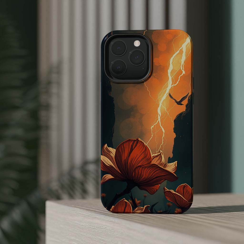 iPhone Vibrant Petal Storm Design Bold Modern Everyday Snap Case · iPhone Case