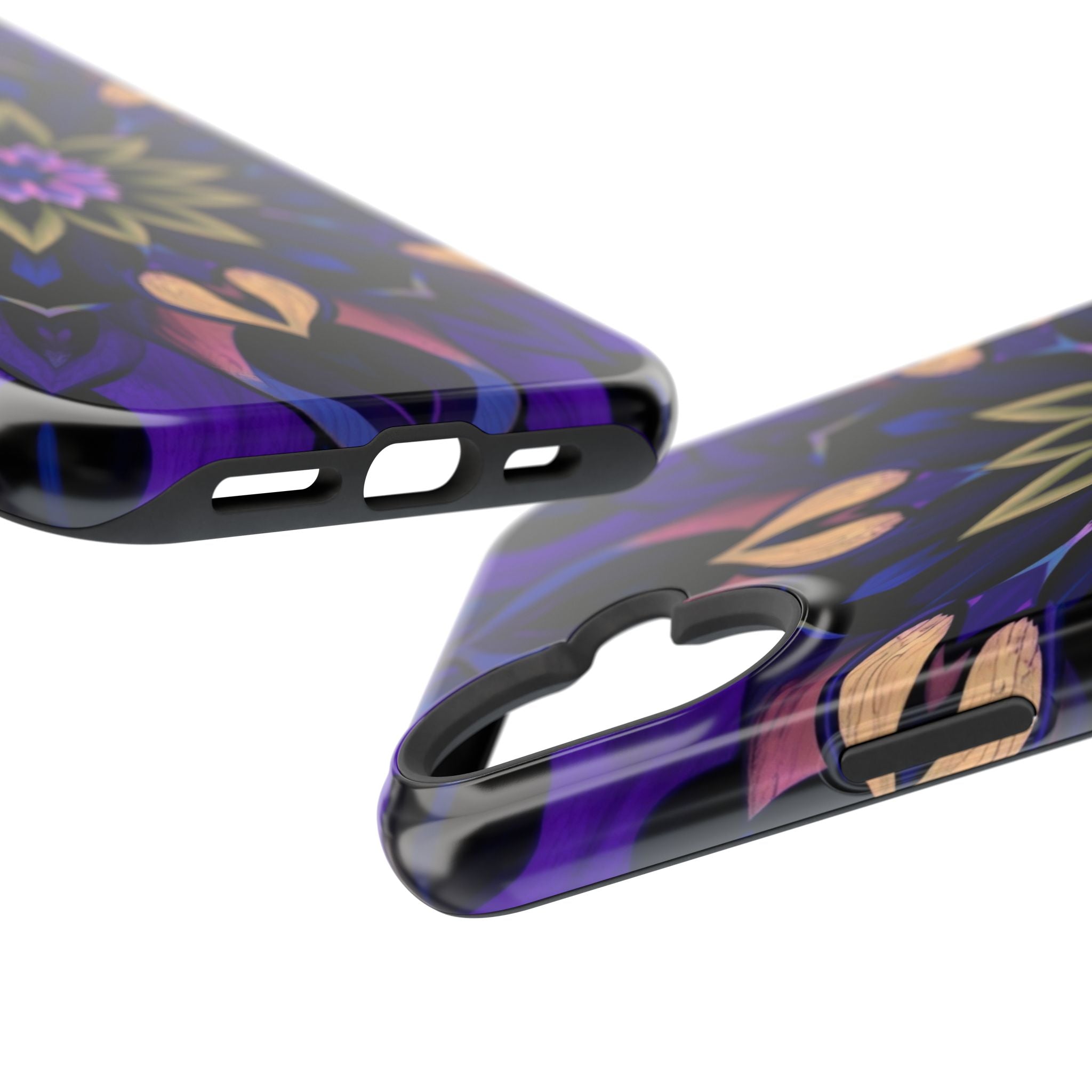 iPhone Floral Mandala Mystic Art Bold Modern Everyday Snap Case · iPhone Case