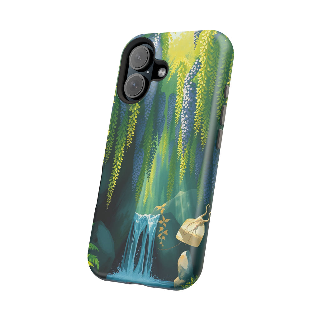 iPhone Wisteria Cascade Mystic Art Bold Modern Everyday Snap Case · iPhone Case