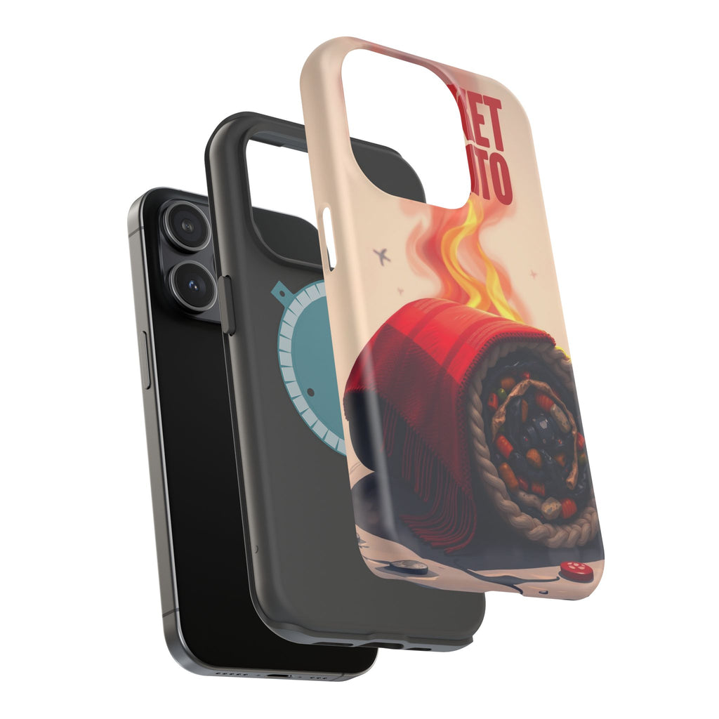 iPhone Serene Blanket Burrito Design Slim Everyday Designer Case · iPhone Case