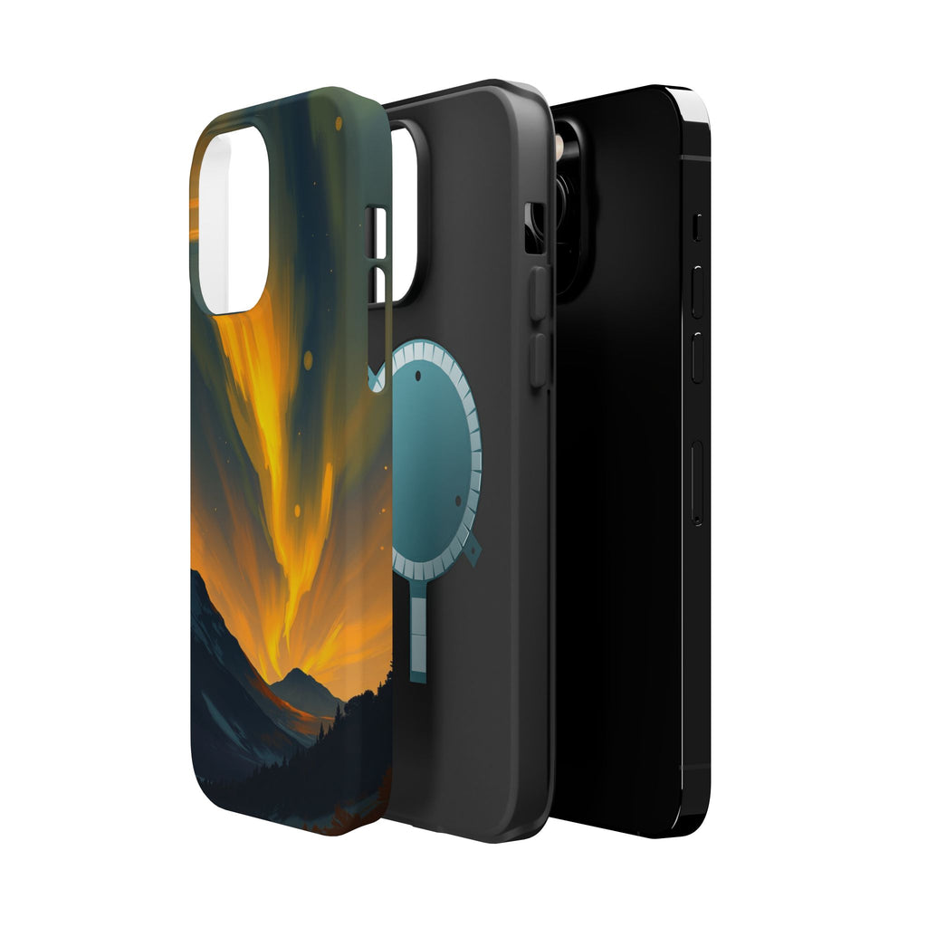iPhone Serene Northern Lights Design Slim Everyday Designer Case · iPhone Case