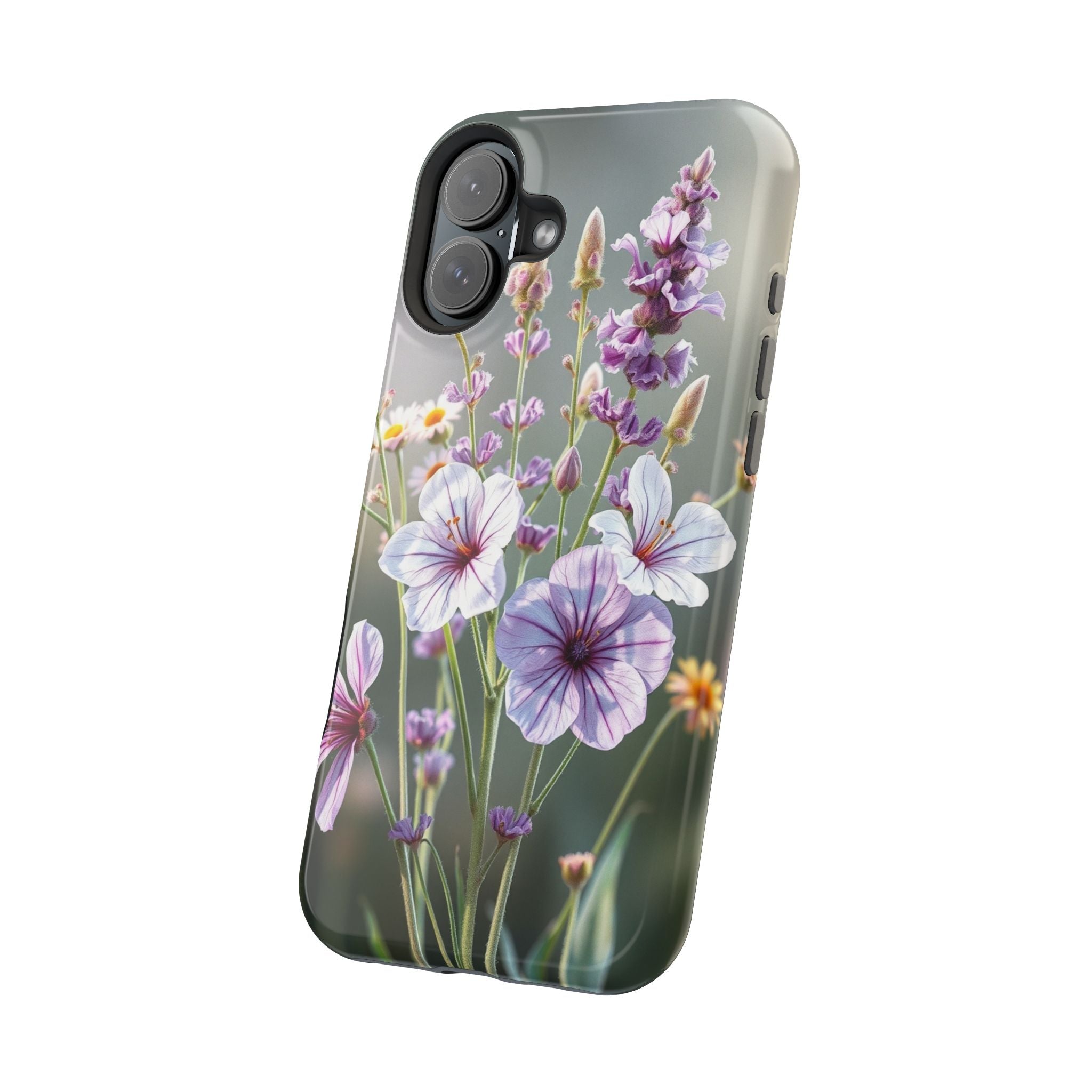 iPhone Wildflower Bunch Enchanted Art Slim Everyday Designer Case · iPhone Case