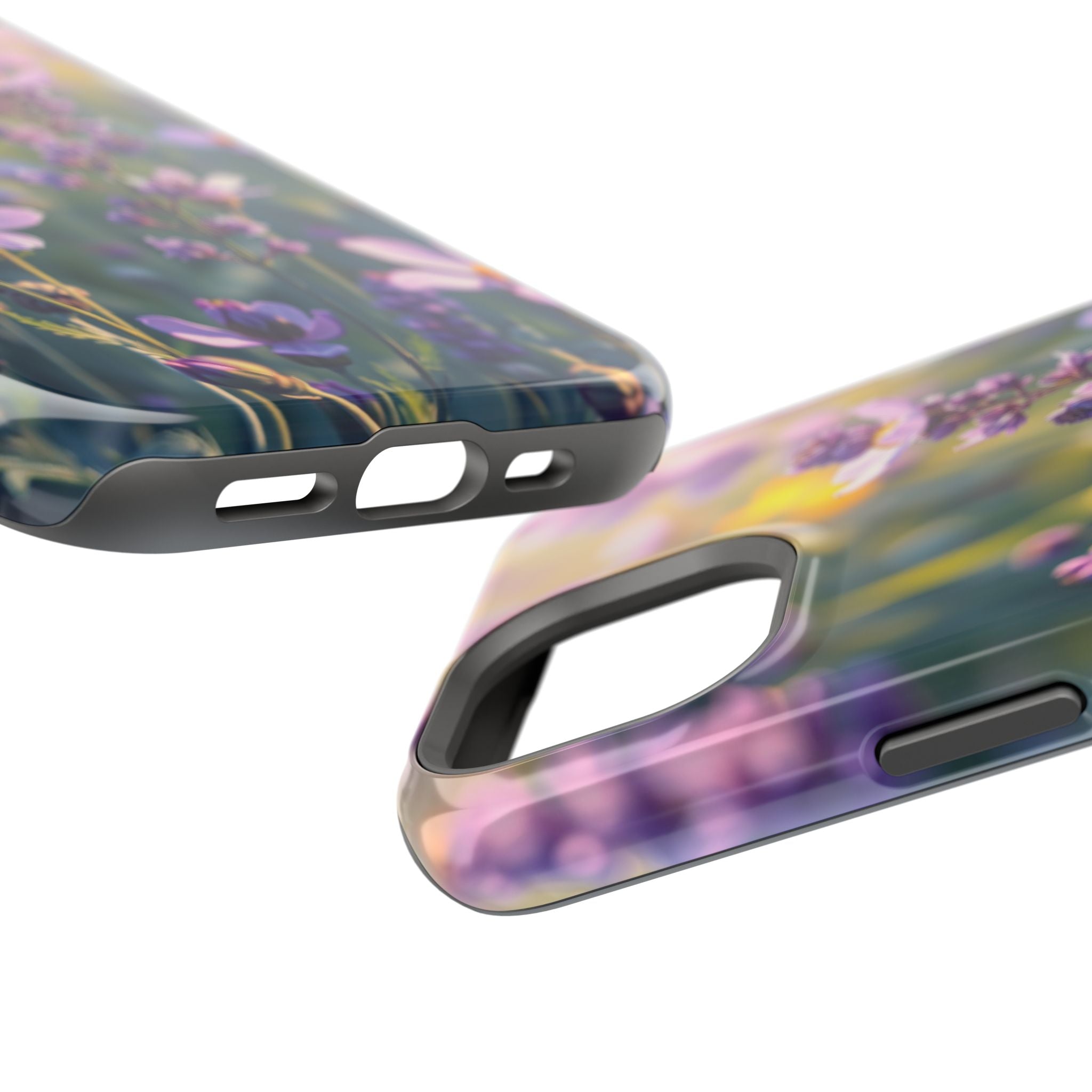 iPhone Lavender And Pearl Wildflower Field Slim iPhone Everyday · iPhone Case