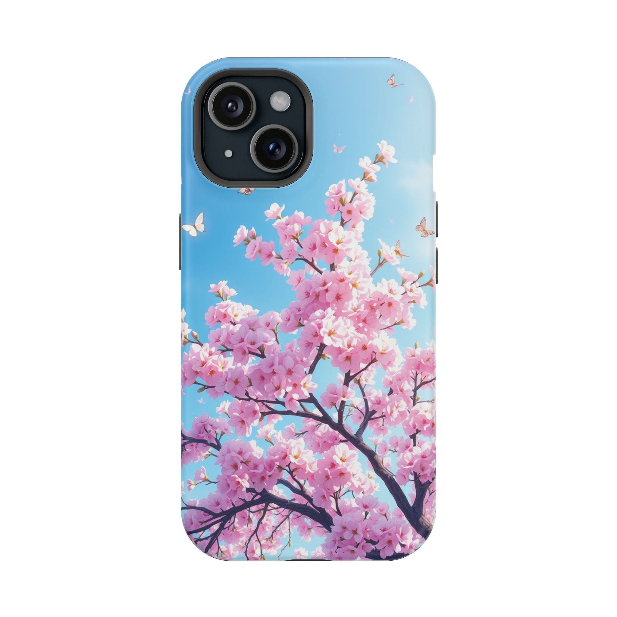 iPhone Cherry Blossom Floral Slim Everyday Designer Case · iPhone Case