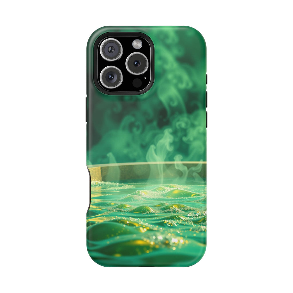 iPhone Hot Spring Steam Cinematic Art Slim Everyday Designer Case · iPhone Case
