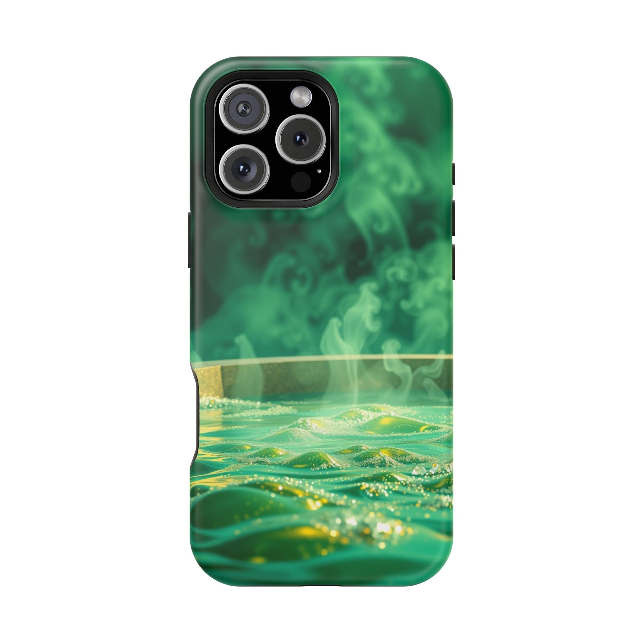 iPhone Hot Spring Steam Cinematic Art Slim Everyday Designer Case · iPhone Case