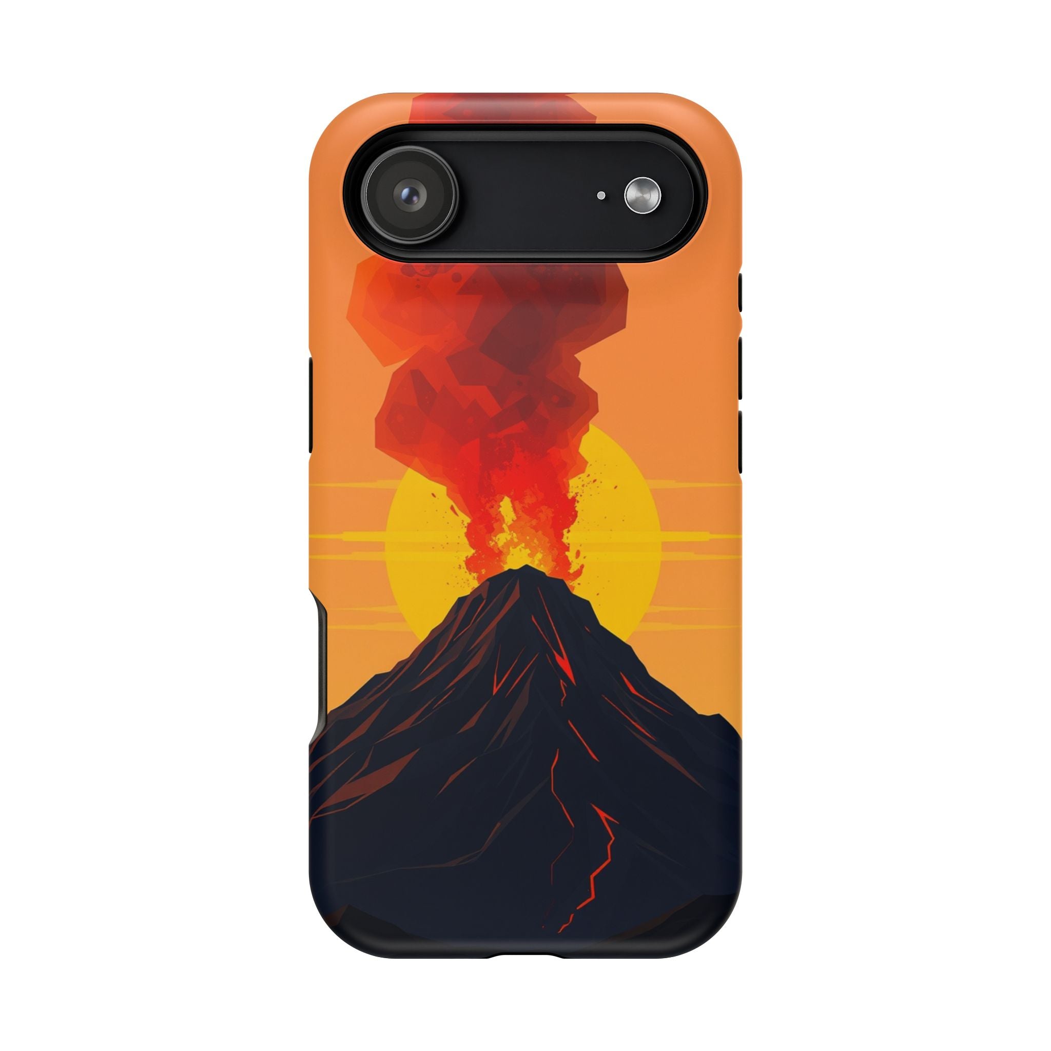 iPhone Vibrant Volcanic Eruption Design Slim Everyday iPhone Designer · iPhone C