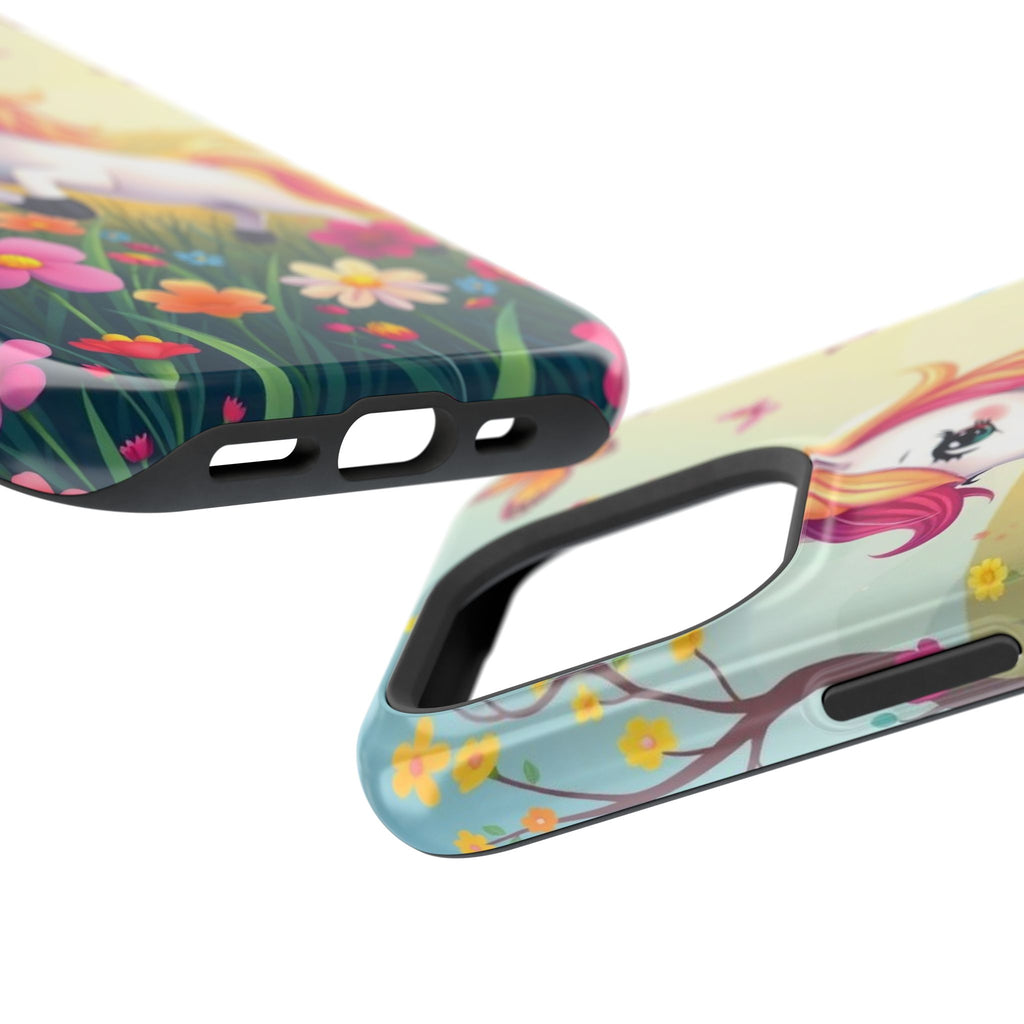 iPhone Magical Meadow Unicorn Kids Fun iPhone Phone Case Gift Slim · iPhone Case