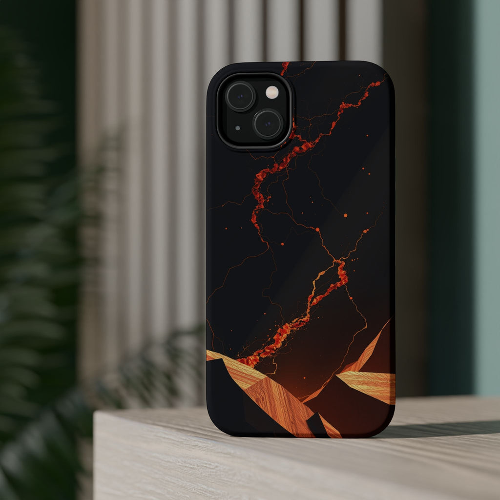 iPhone Petal Storm Electric Art 10 Bold Modern Everyday Snap Case · iPhone Case