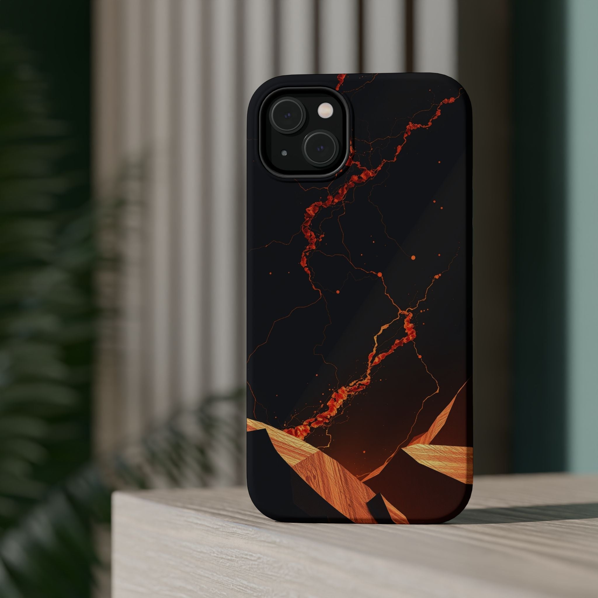 iPhone Petal Storm Electric Art 10 Bold Modern Everyday Snap Case · iPhone Case