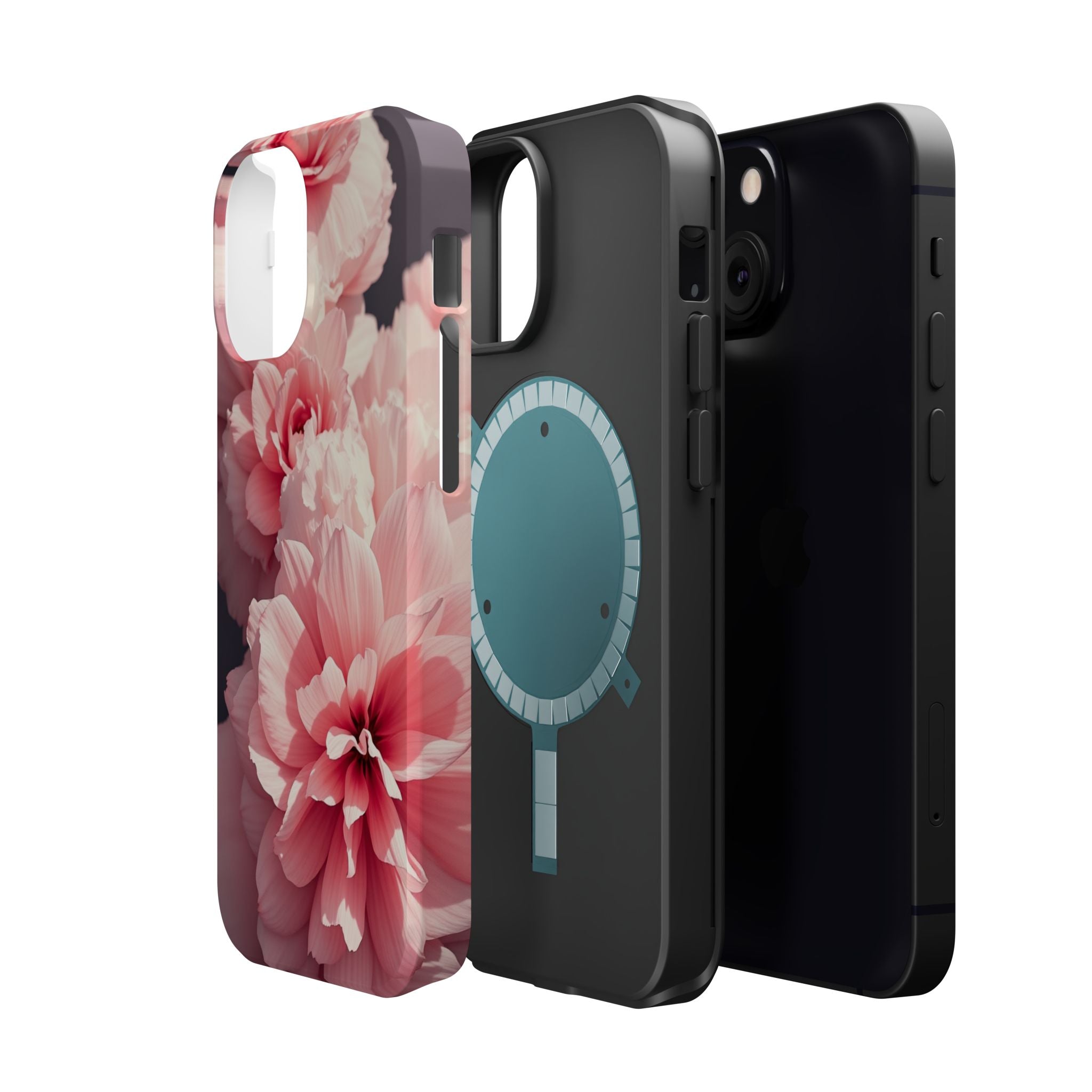 iPhone Radiant Pastel Floral Cloud Design Slim Everyday Designer Case · iPhone C