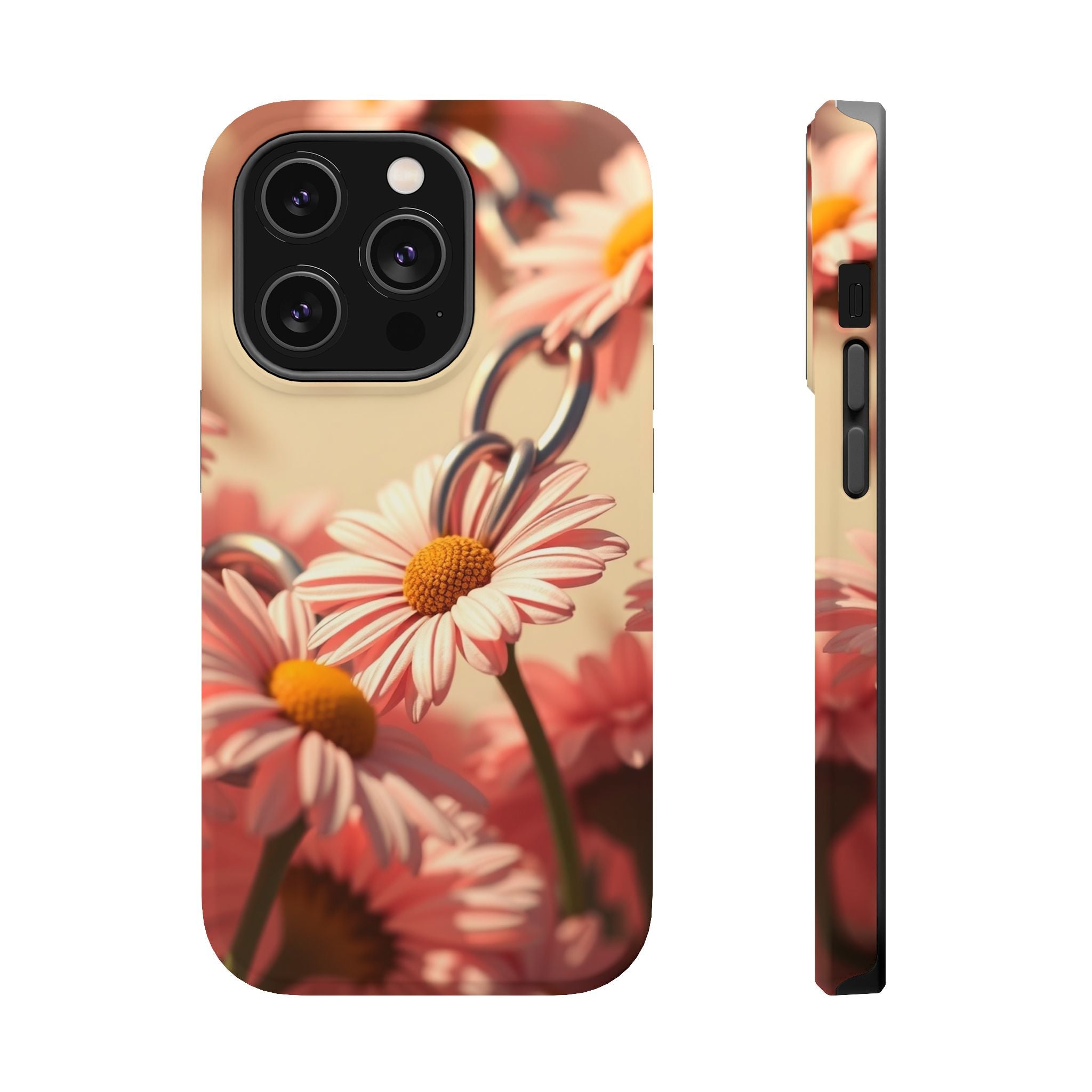 iPhone Vibrant Daisy Chain Design Bold Modern Everyday Snap Case · iPhone Case