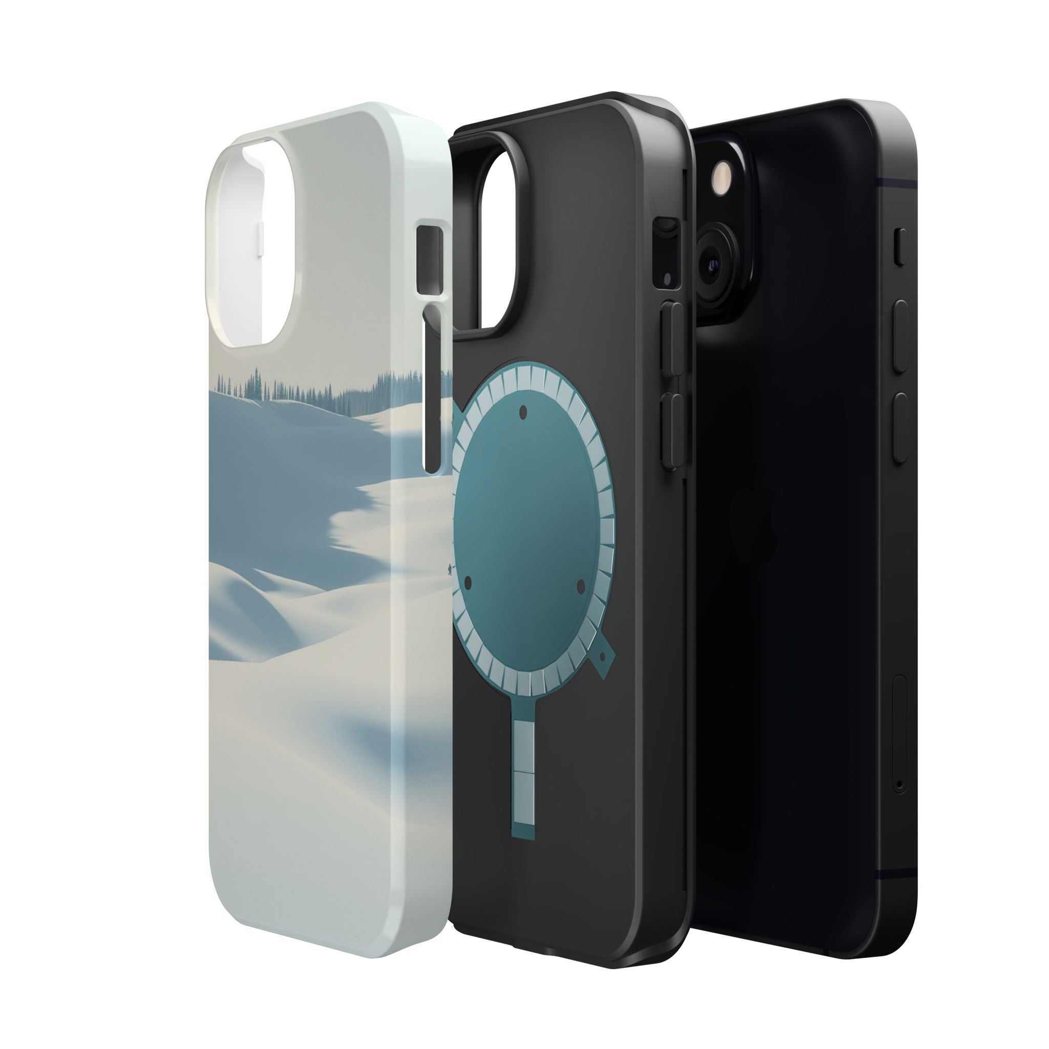 iPhone Snow Field Dreamy Design Slim Everyday Designer Case · iPhone Case