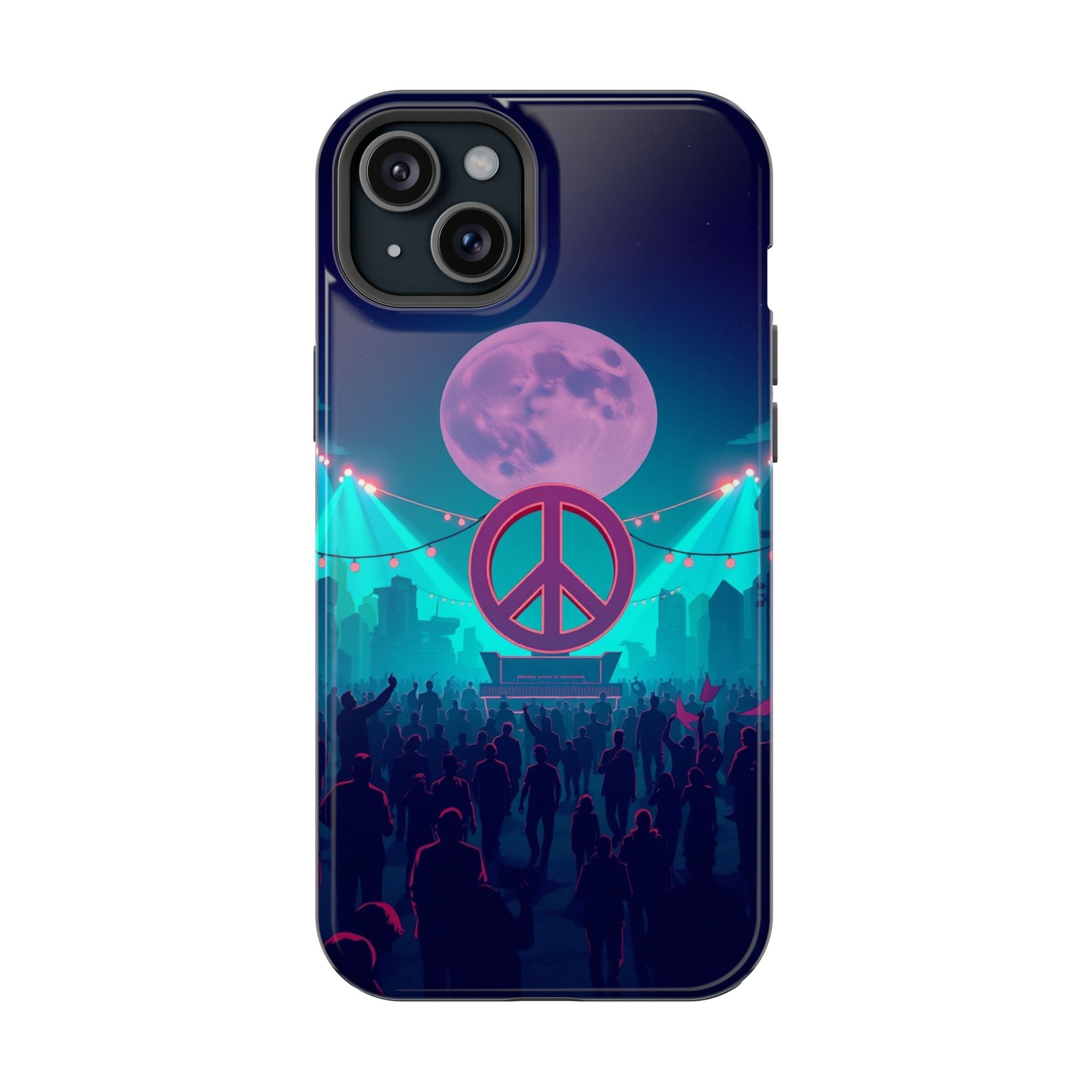iPhone Woodstock Peace Mystic Art Bold Modern Everyday Snap Case · iPhone Case