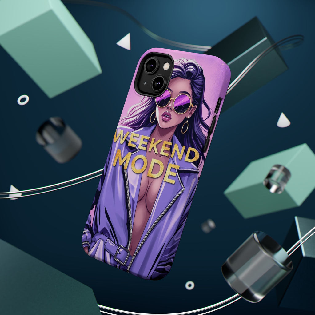 iPhone Lavender And Pearl Weekend Mode On Slim Everyday Designer Case · iPhone C
