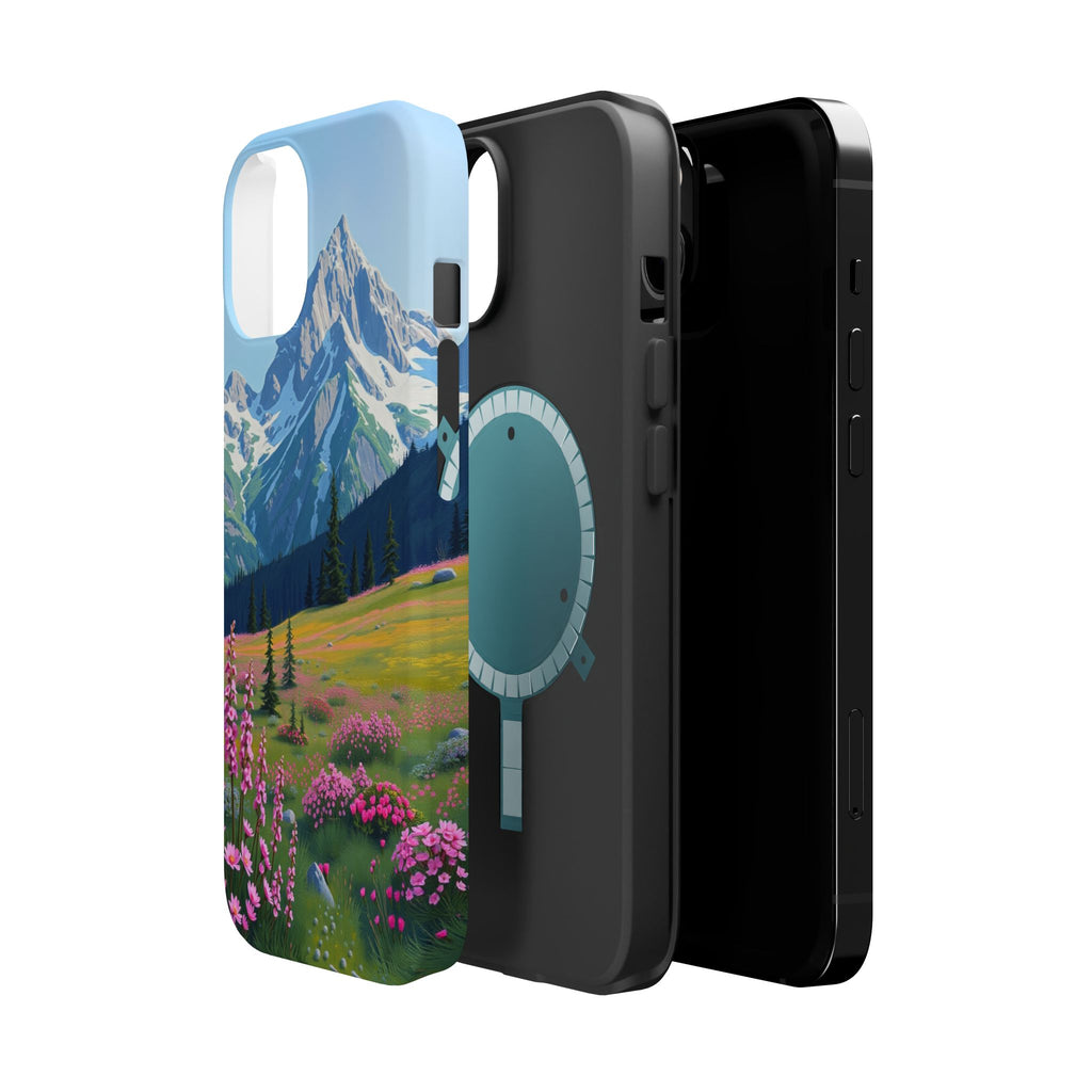 iPhone Earthy Alpine Meadow Design Bold Modern Everyday Snap Case · iPhone Case