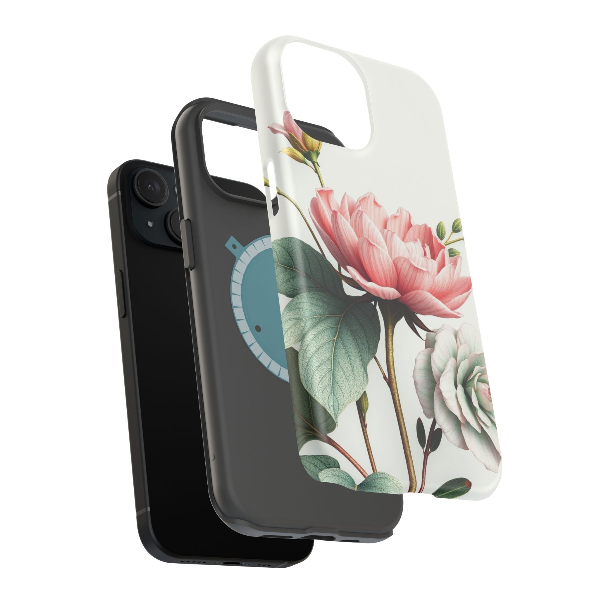 iPhone Vibrant Vintage Botanical Print Design Clean iPhone 14 Minimal · iPhone C