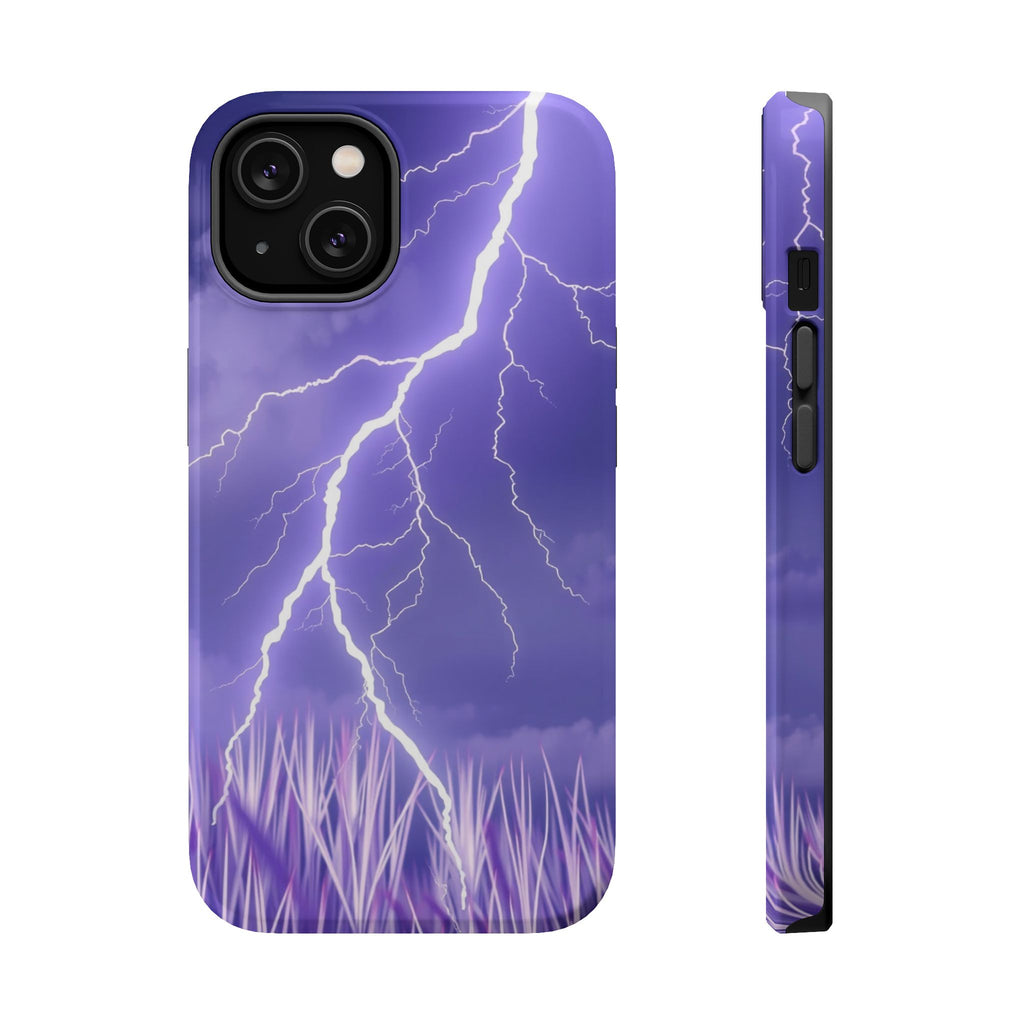 iPhone Dreamy Prairie Lightning Design Slim Everyday Designer Case · iPhone Case