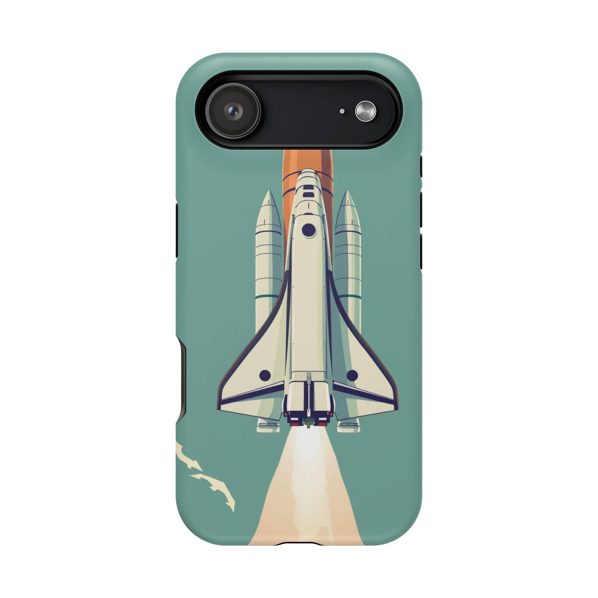 iPhone Retro Space Shuttle Cinematic Art Slim Everyday Designer Case · iPhone Ca