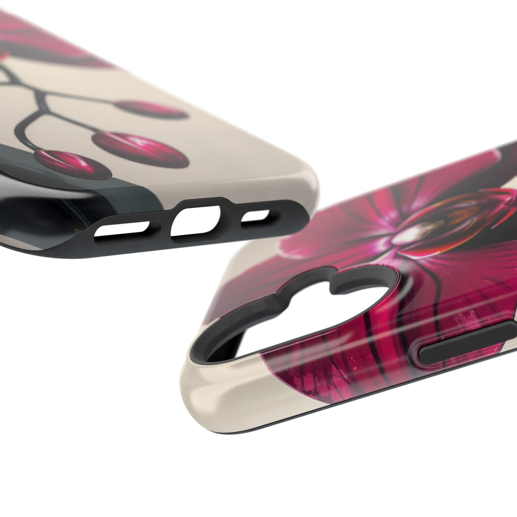 iPhone Orchid Study Enchanted Art Bold Modern Everyday Snap Case · iPhone Case