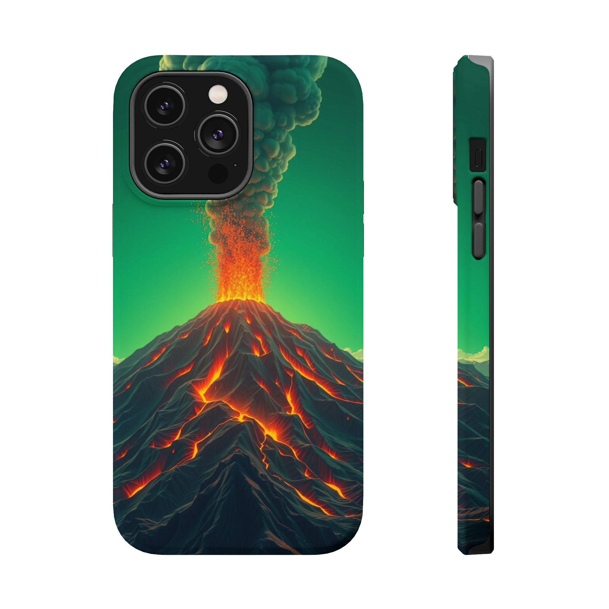 iPhone Dreamy Volcanic Eruption Design Slim Everyday Designer Case · iPhone Case