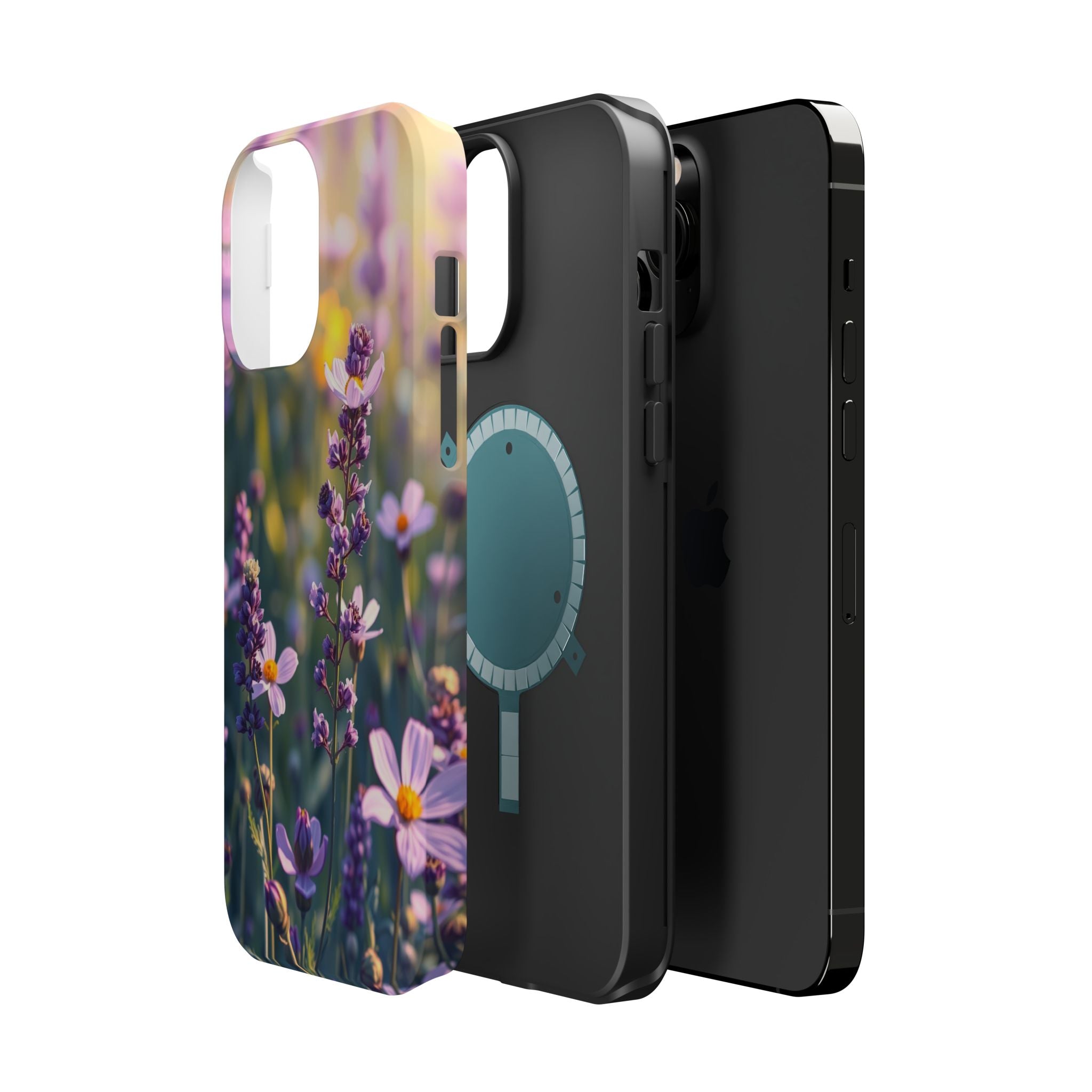 iPhone Lavender And Pearl Wildflower Field Slim iPhone Everyday · iPhone Case