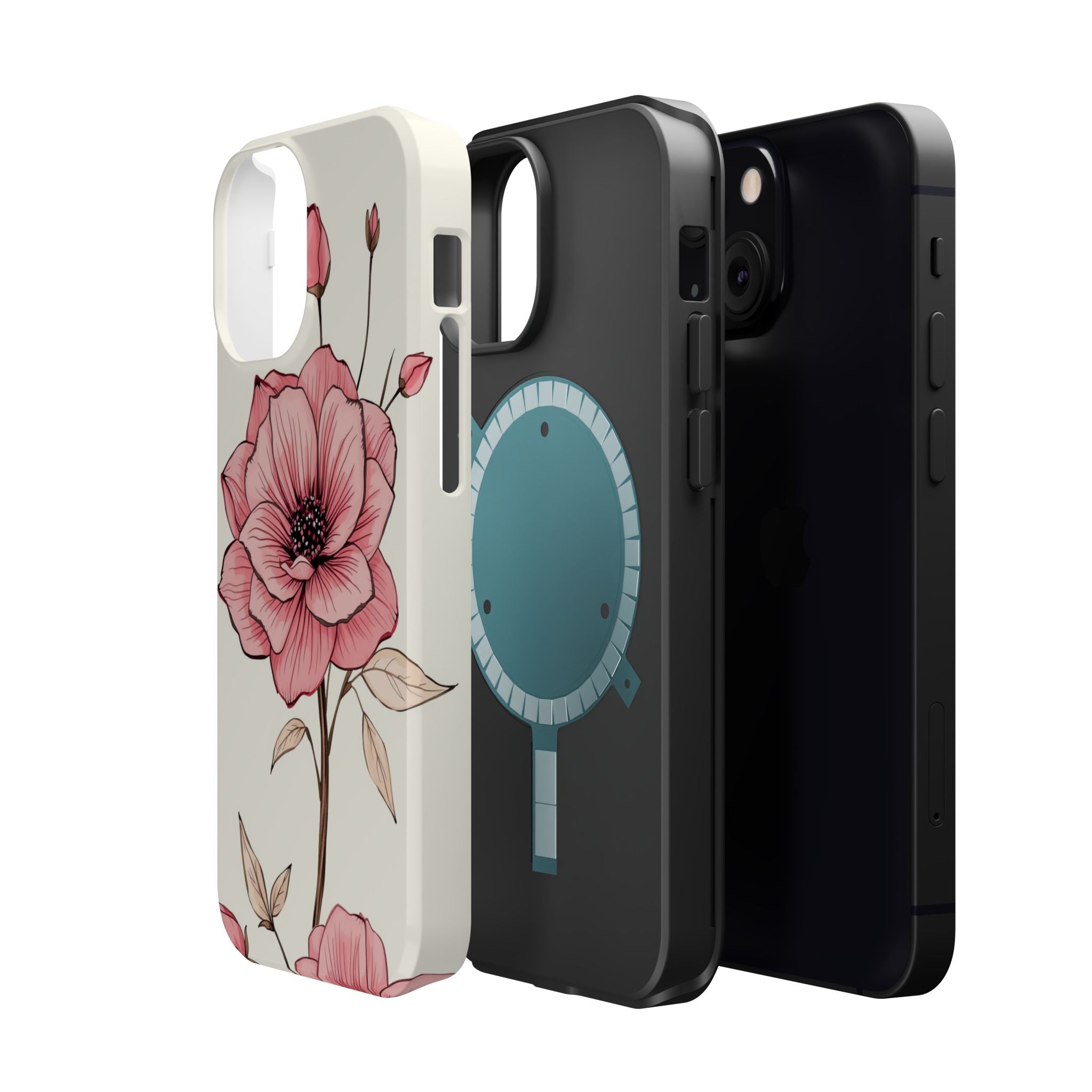 iPhone Floral Geometric Mystic Art Bold Modern Everyday Snap Case · iPhone Case