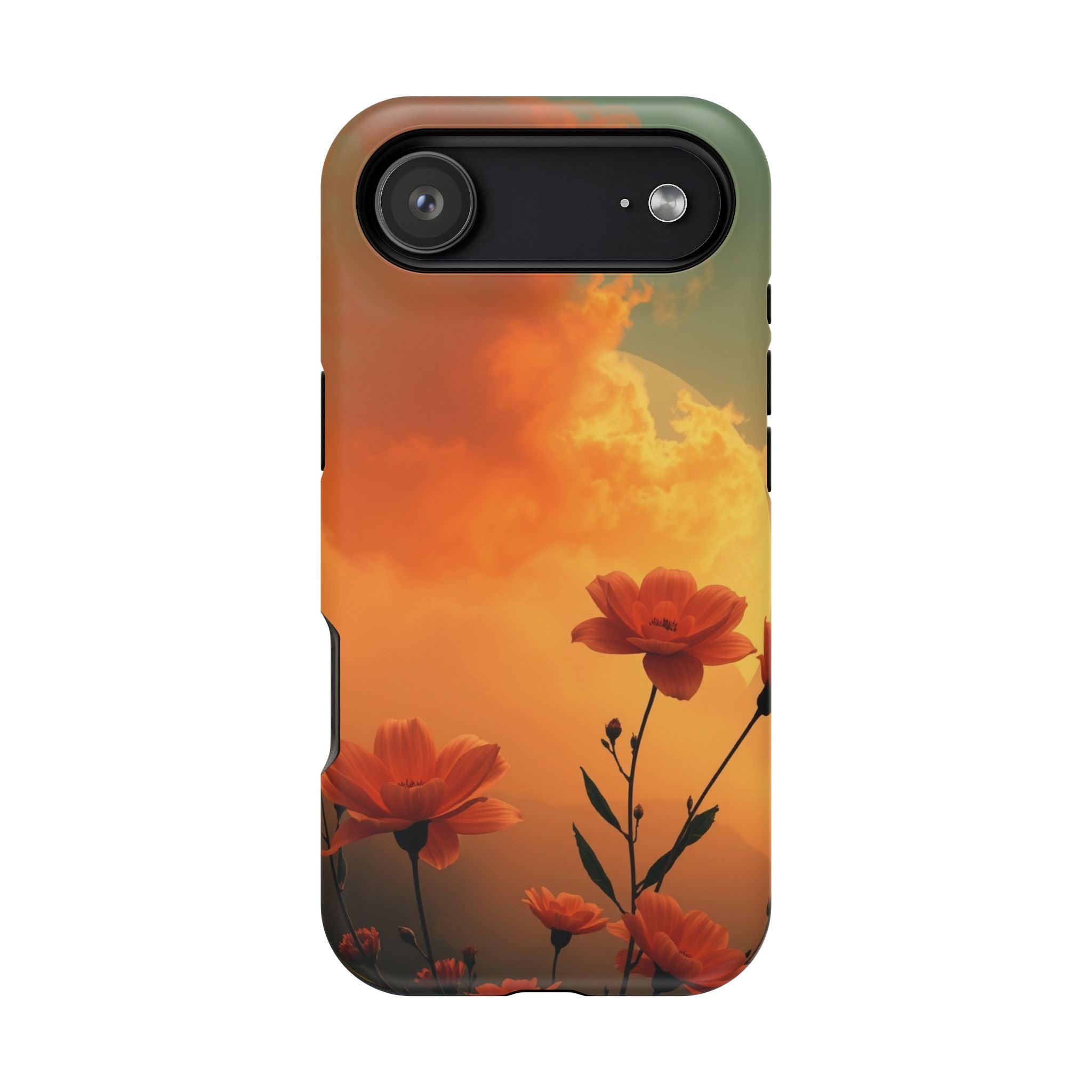 iPhone Floral Ombre Enchanted Art Bold Modern Everyday Snap Case · iPhone Case