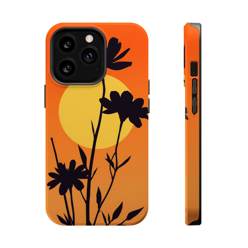 iPhone Vibrant Floral Silhouette Design Slim Everyday iPhone Designer · iPhone C