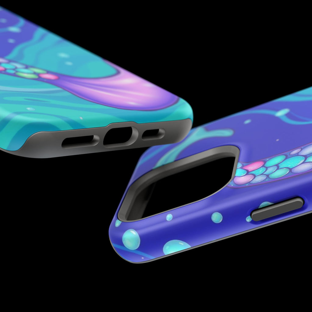 iPhone Mermaid Tail Swirl Kids Fun iPhone Phone Case Gift Artistic · iPhone Case