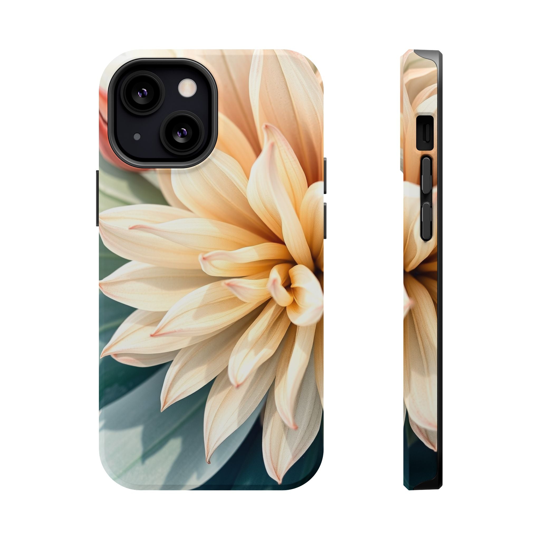 iPhone Neon Floral Radiant Design Clean Minimal Snap Case · iPhone Case