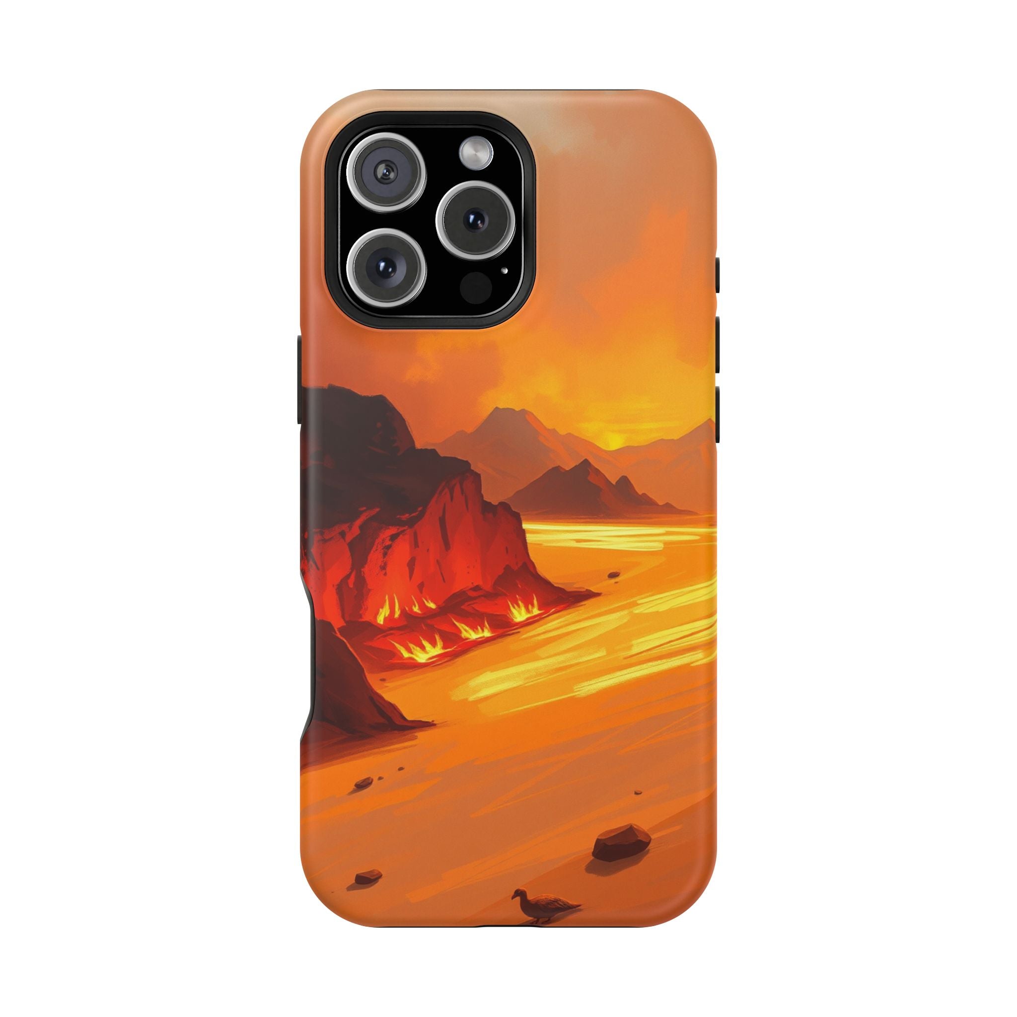 iPhone Burnt Orange And Sand Wildfire Glow Slim iPhone Everyday · iPhone Case