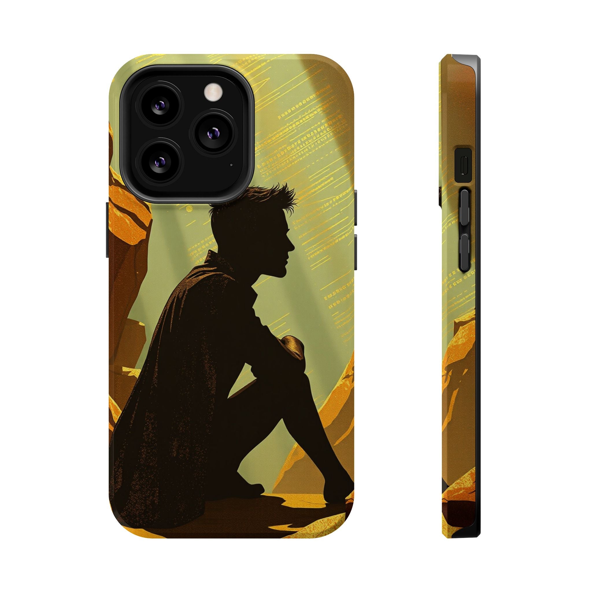 iPhone Mustard And Rust Overthinking Again Slim Everyday Designer Case · iPhone