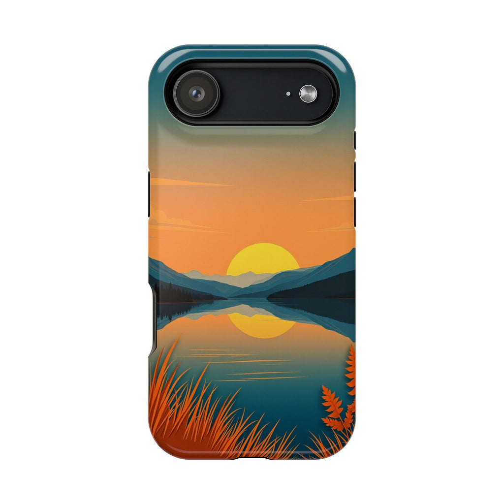 iPhone Lake at Twilight Cinematic Art Slim Everyday Designer Case · iPhone Case