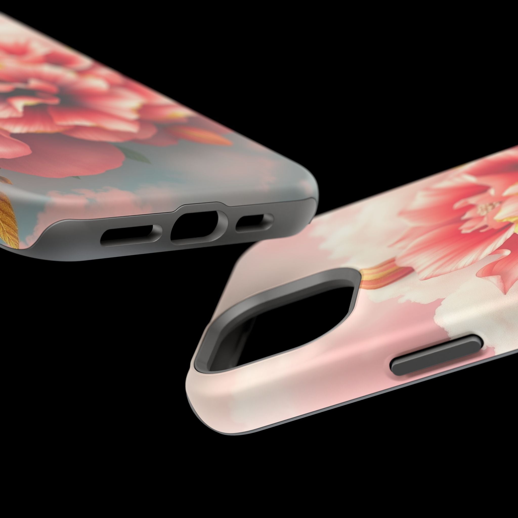 iPhone Pastel Floral Cloud Gold Foil Luxury Slim iPhone Everyday · iPhone Case