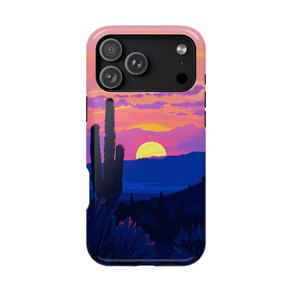 iPhone Mesa Sunset Oil Painting Impressionist Slim iPhone Everyday · iPhone Case