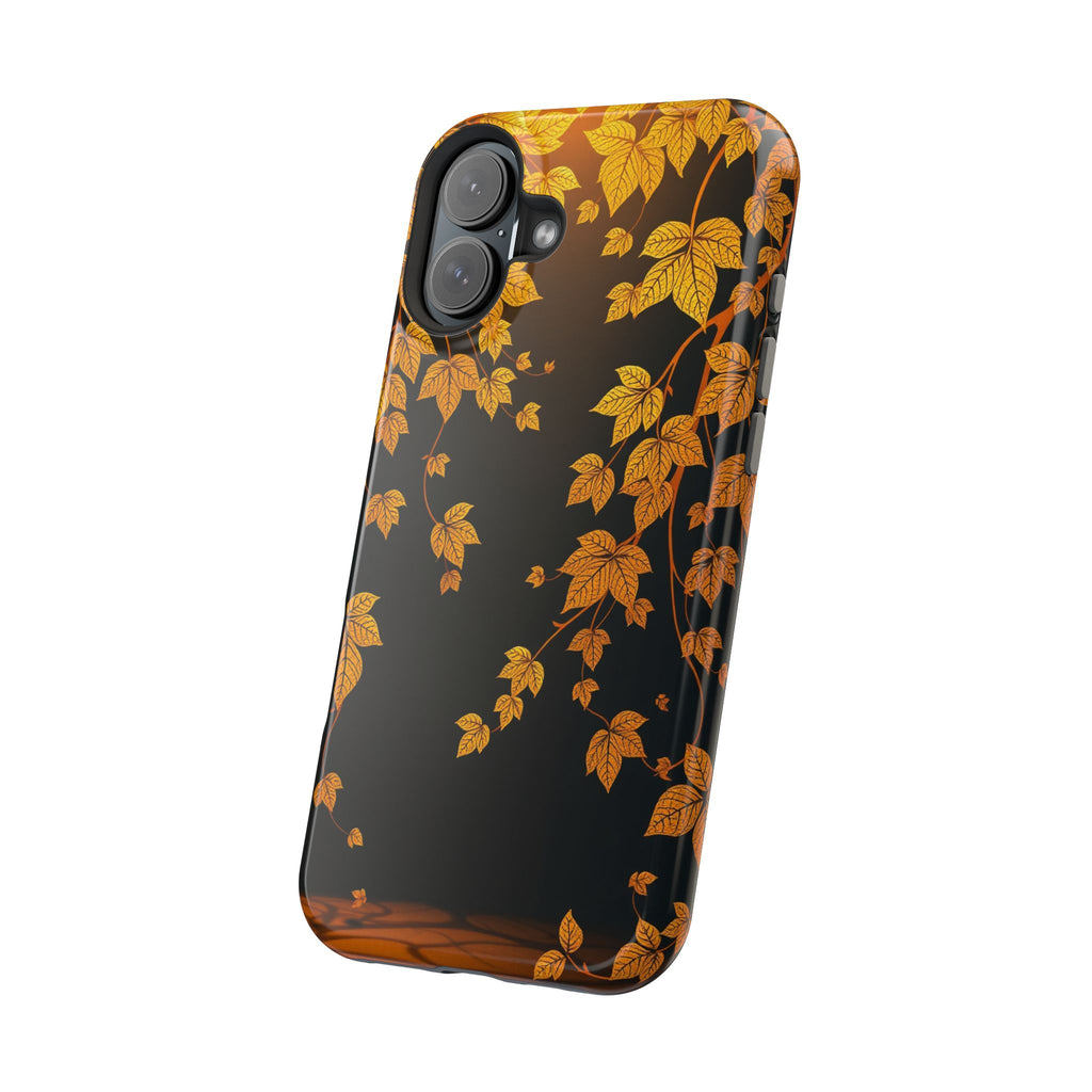 iPhone Mustard And Rust Art Nouveau Vine Slim Everyday iPhone 14 · iPhone Case
