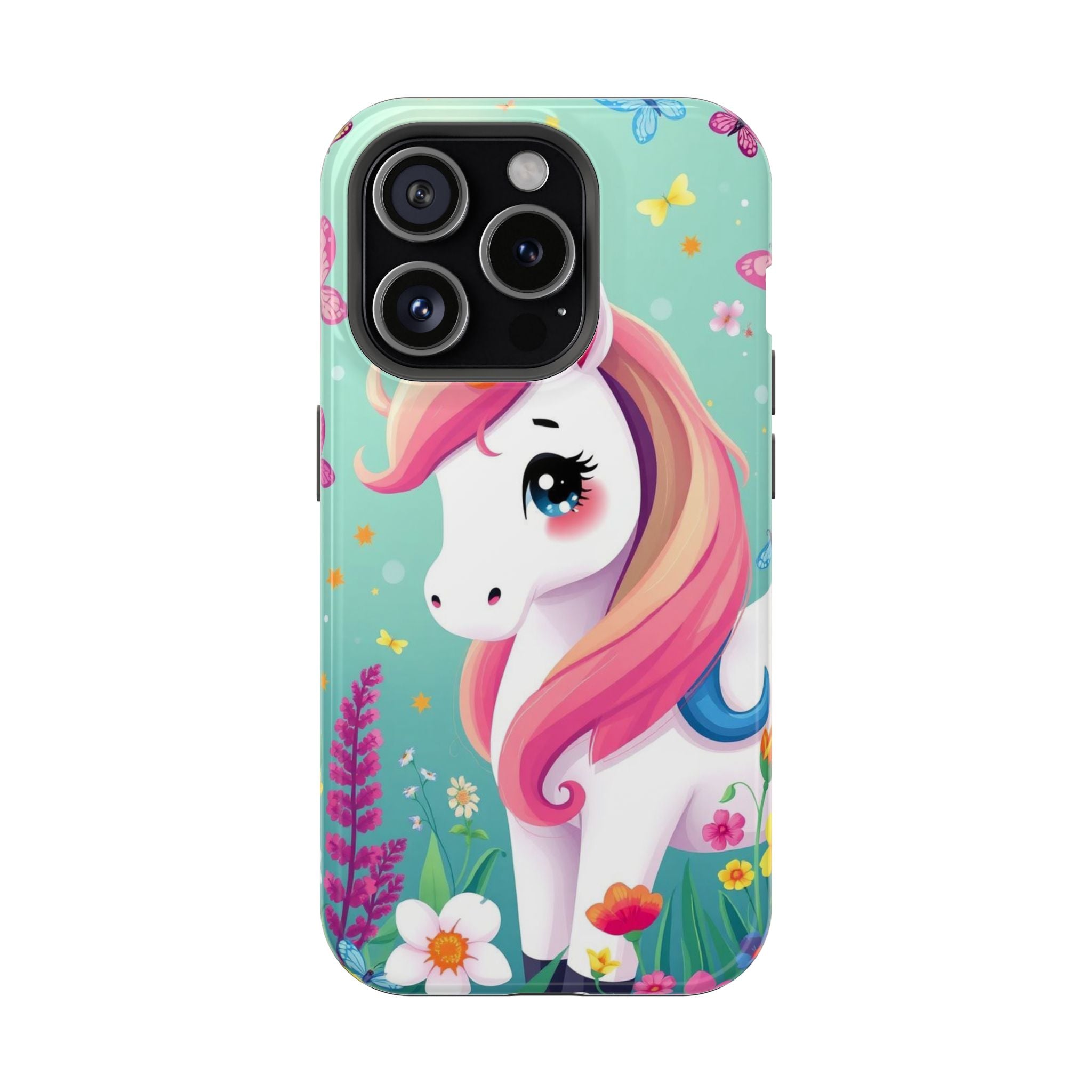 iPhone Dragonfly Unicorn Kids Fun iPhone Phone Case Gift Clean Minimal · iPhone