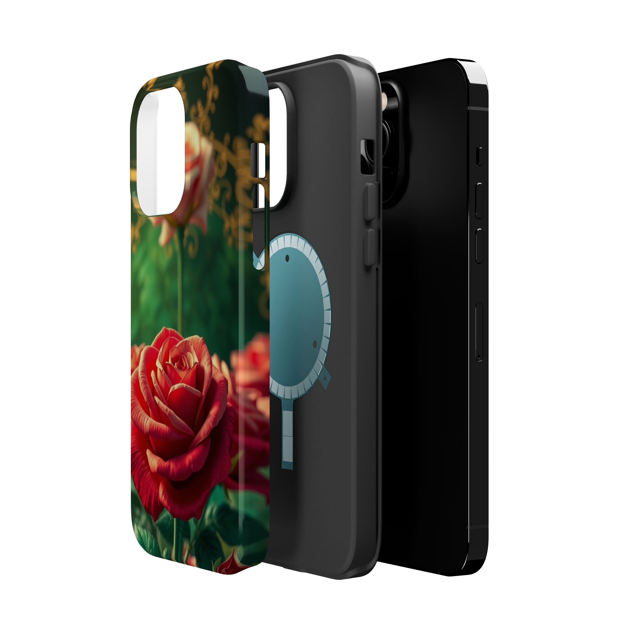 iPhone Rose Garden Enchanted Art Bold Modern Everyday Snap Case · iPhone Case
