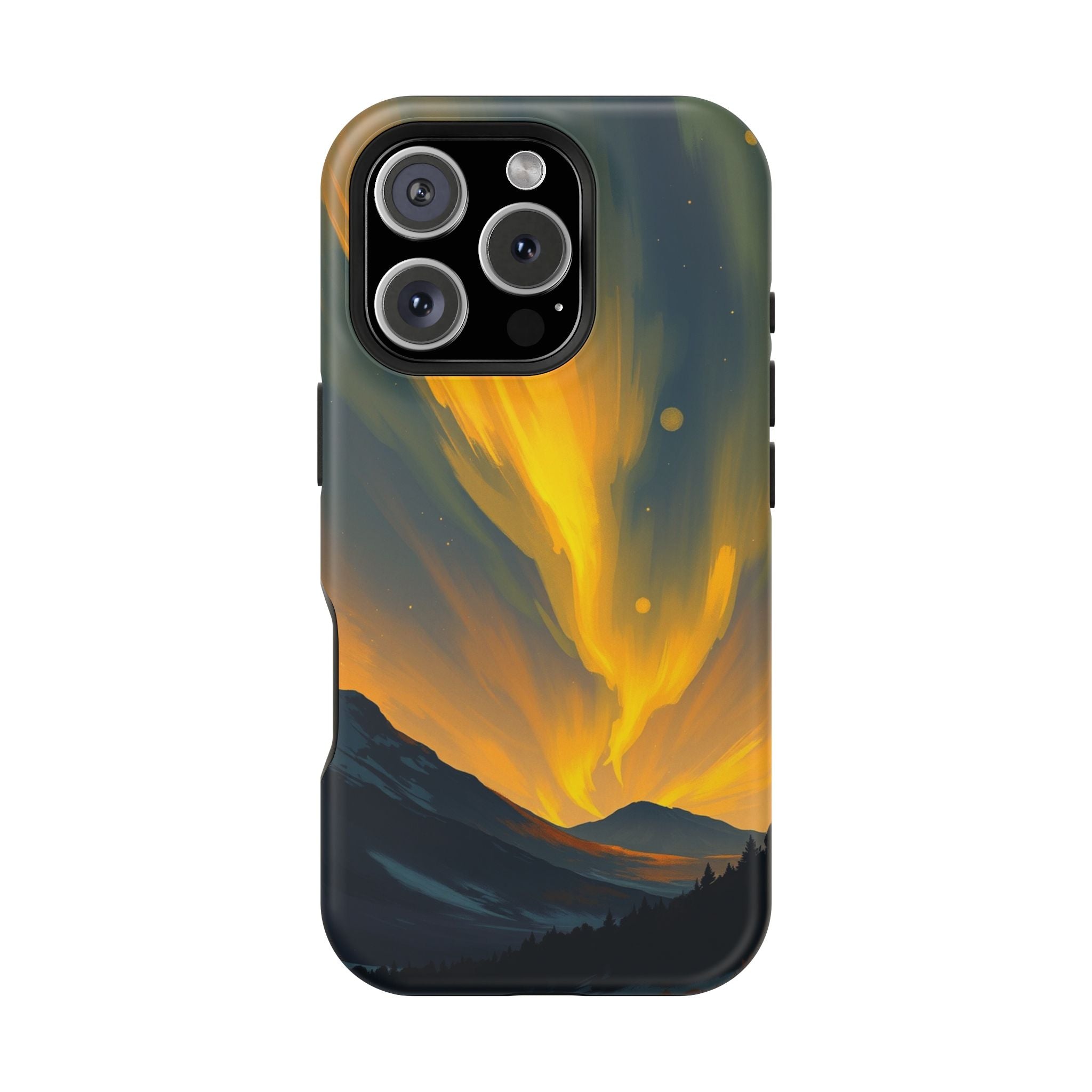 iPhone Serene Northern Lights Design Slim Everyday Designer Case · iPhone Case