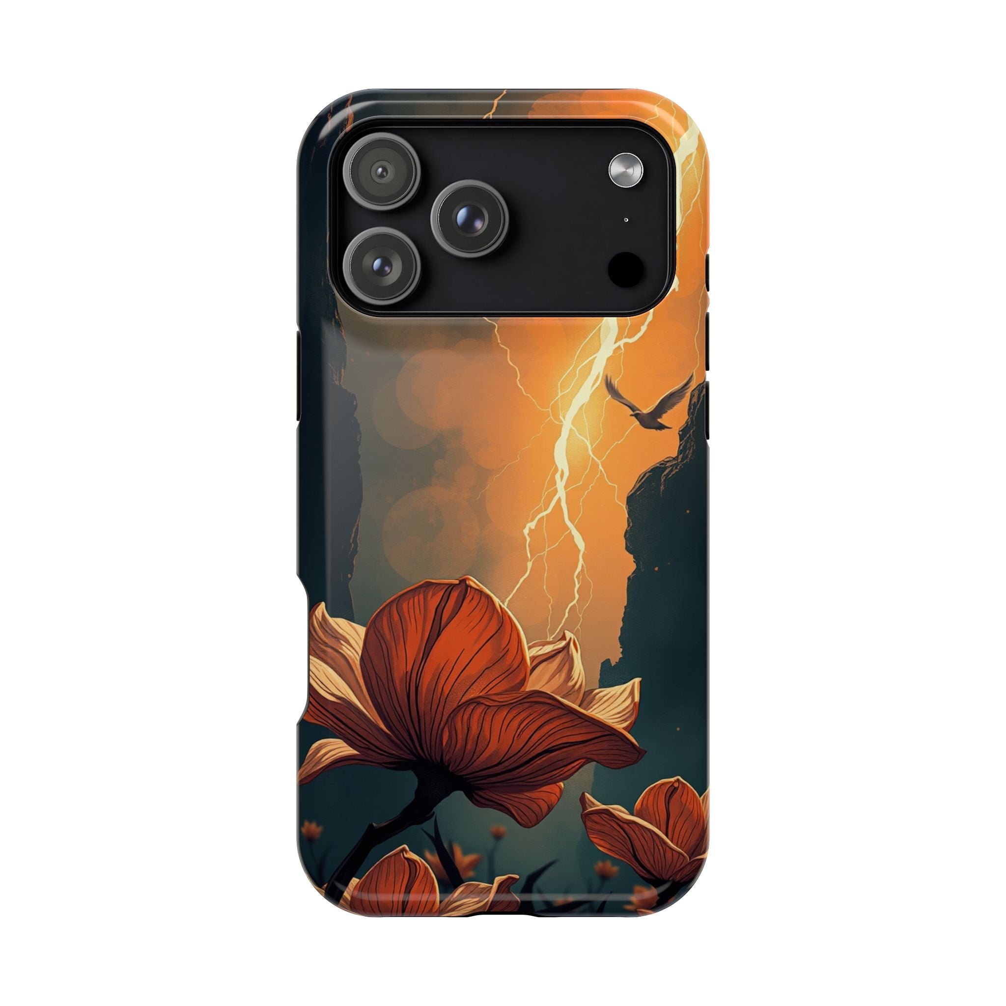 iPhone Vibrant Petal Storm Design Bold Modern Everyday Snap Case · iPhone Case