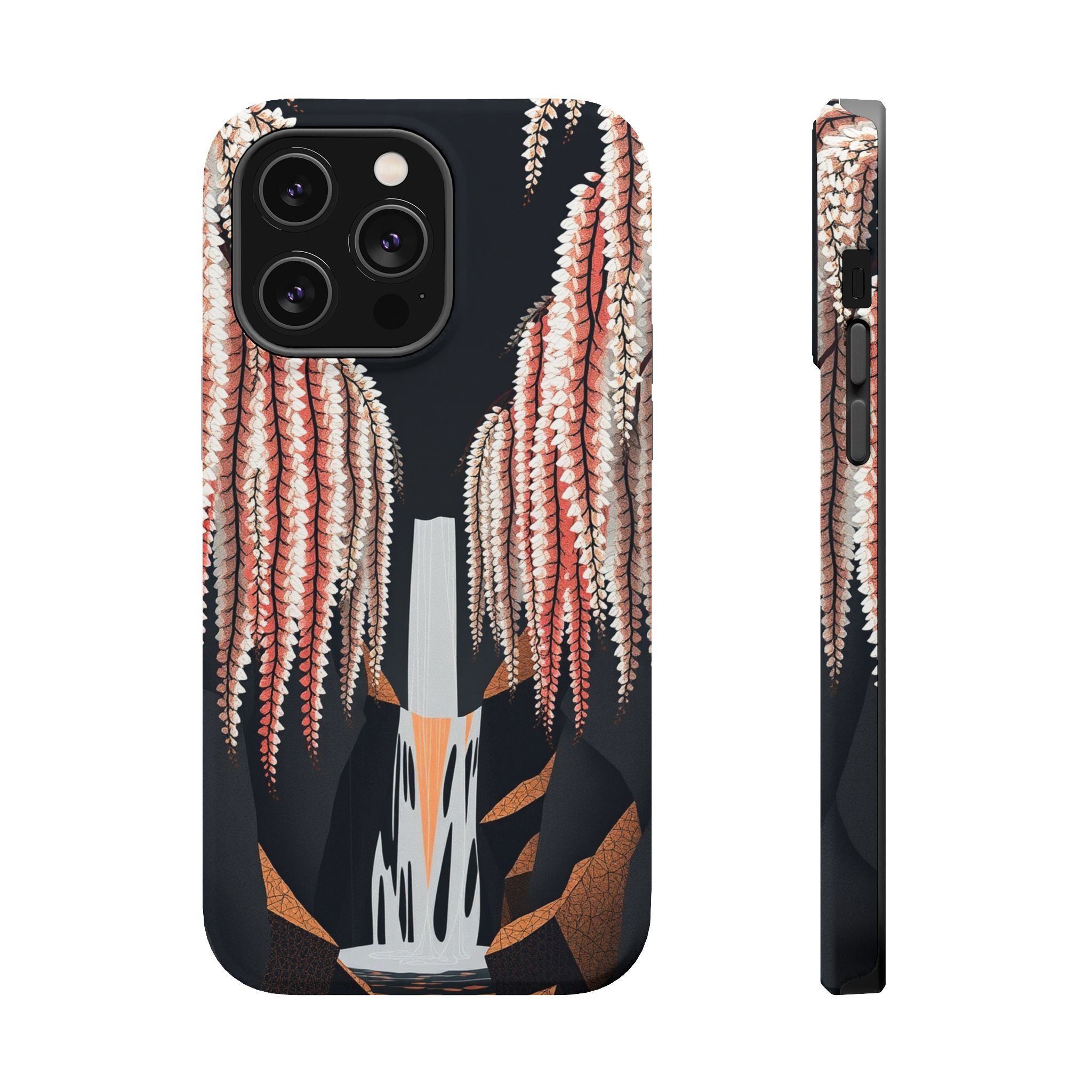iPhone Earthy Wisteria Cascade Design Slim Everyday iPhone 10 Designer · iPhone