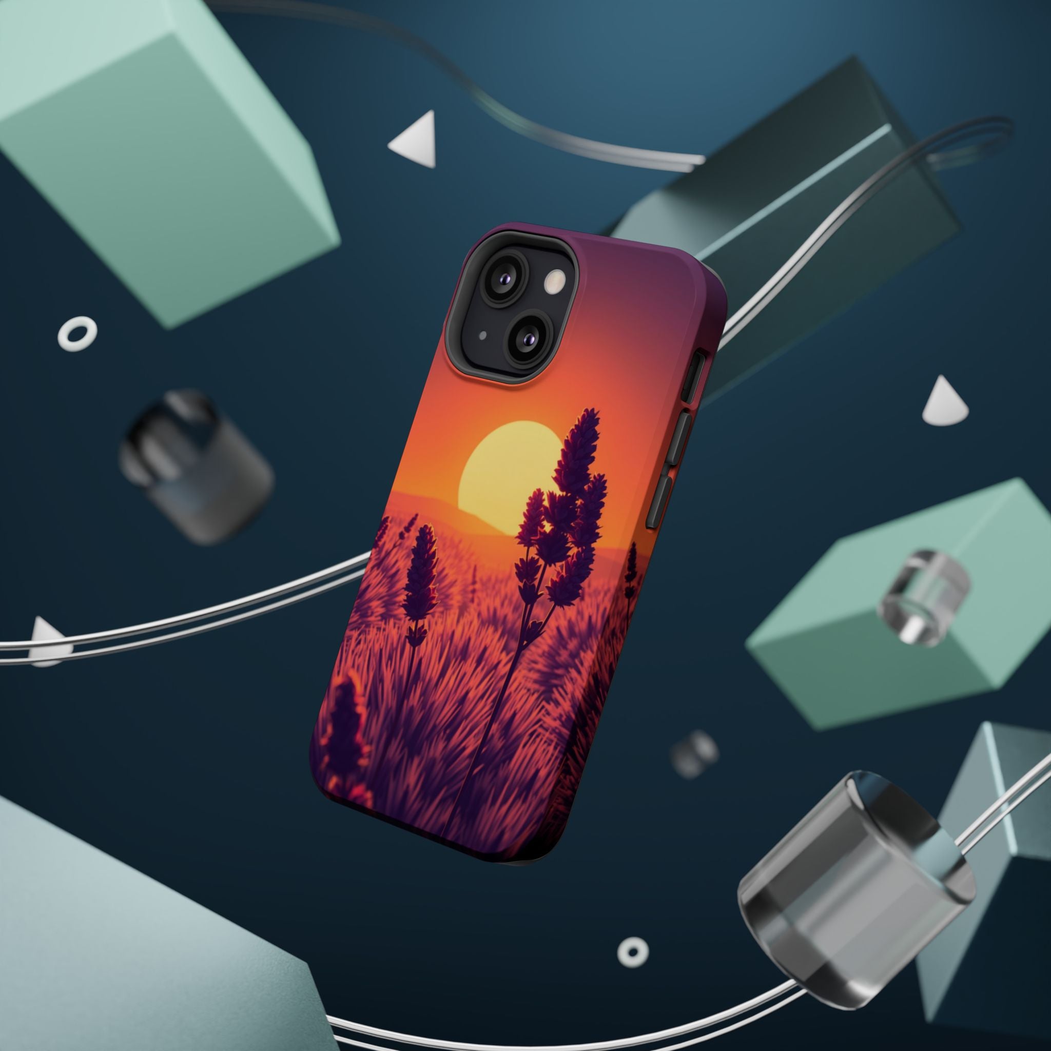iPhone Sunset Amber And Peach Lavender Haze Slim iPhone Everyday · iPhone Case