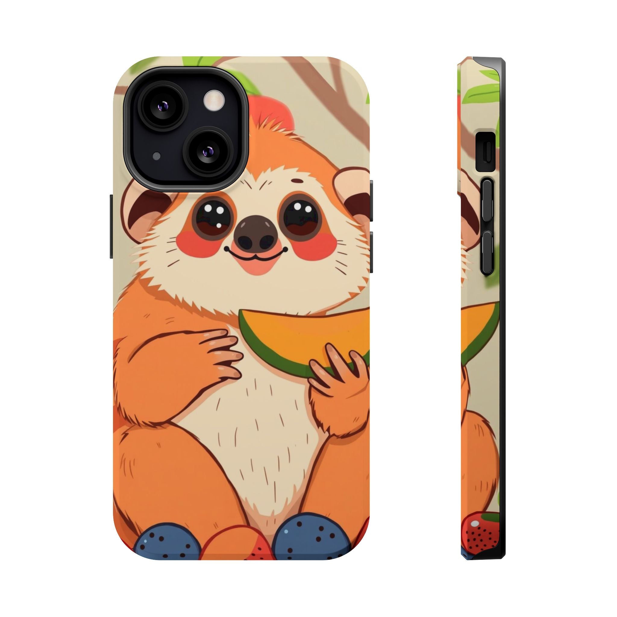 iPhone Slow Loris with Fruit Kids Fun iPhone Phone Case Gift Slim · iPhone Case